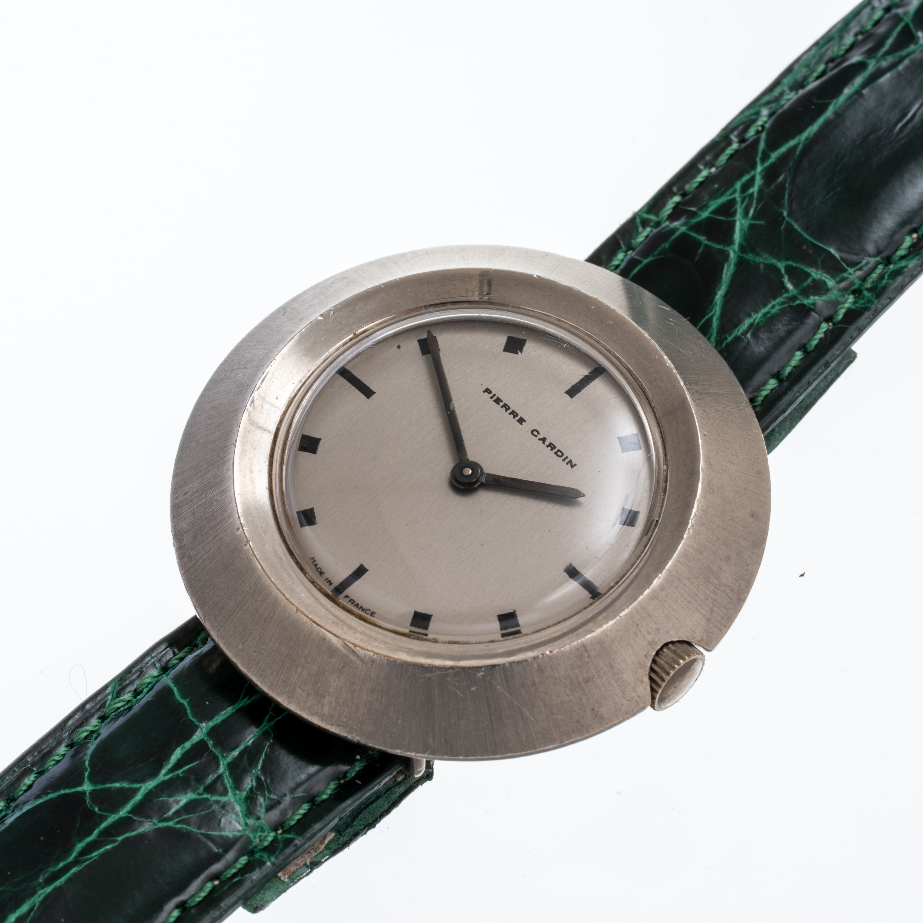 Pierre Cardin - Orologio UFO “Solo tempo” a carica manuale in acciaio