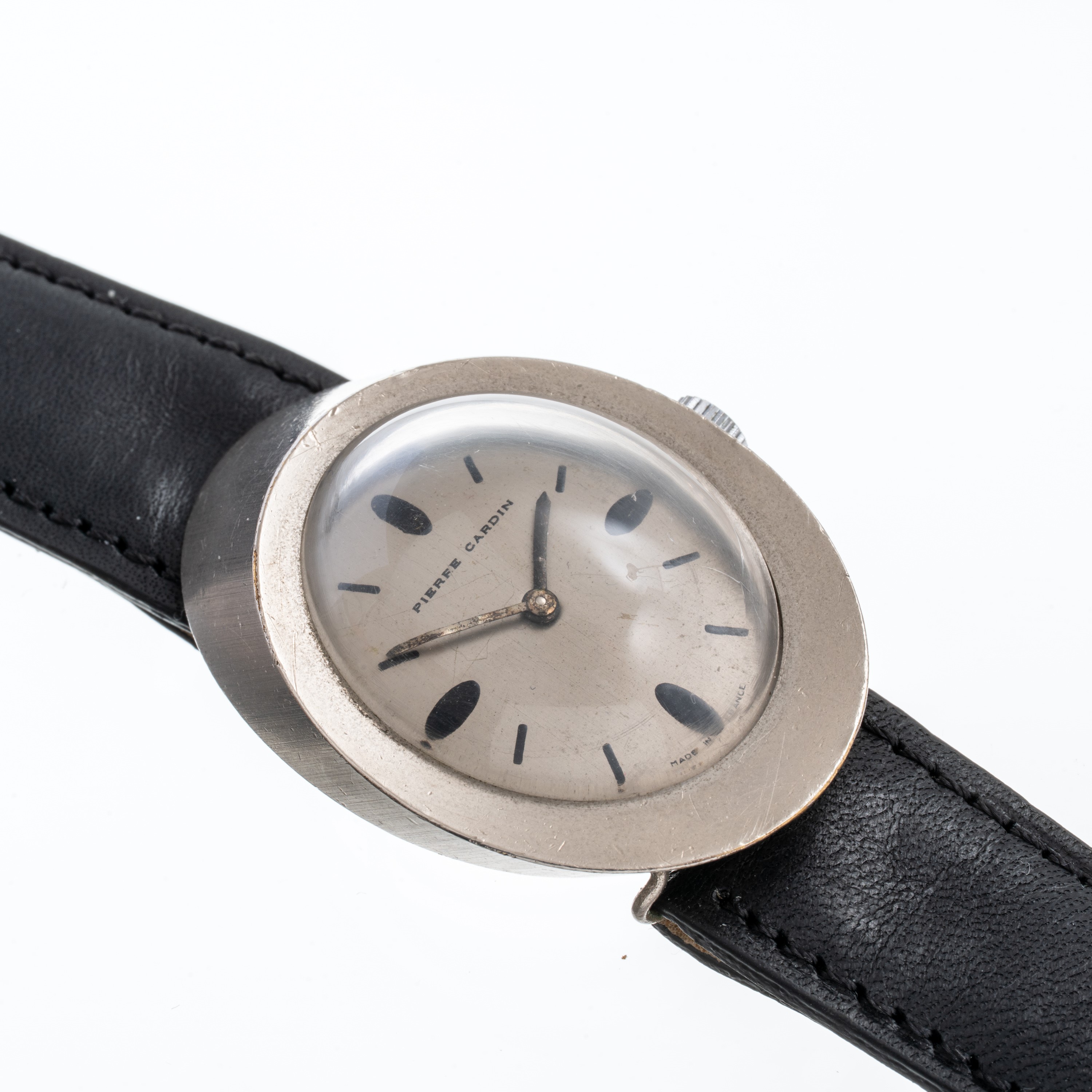 Pierre Cardin - Orologio UFO “Solo tempo” a carica manuale con cassa ovale