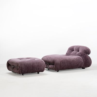 Lounge e pouf “Soriana”