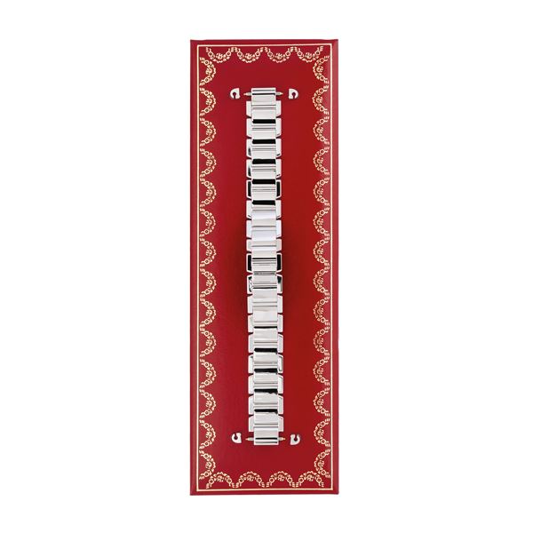 CARTIER - CARTIER - BRACCIALE PER TANK FRANCAISE IN ORO BIANCO 18KT
