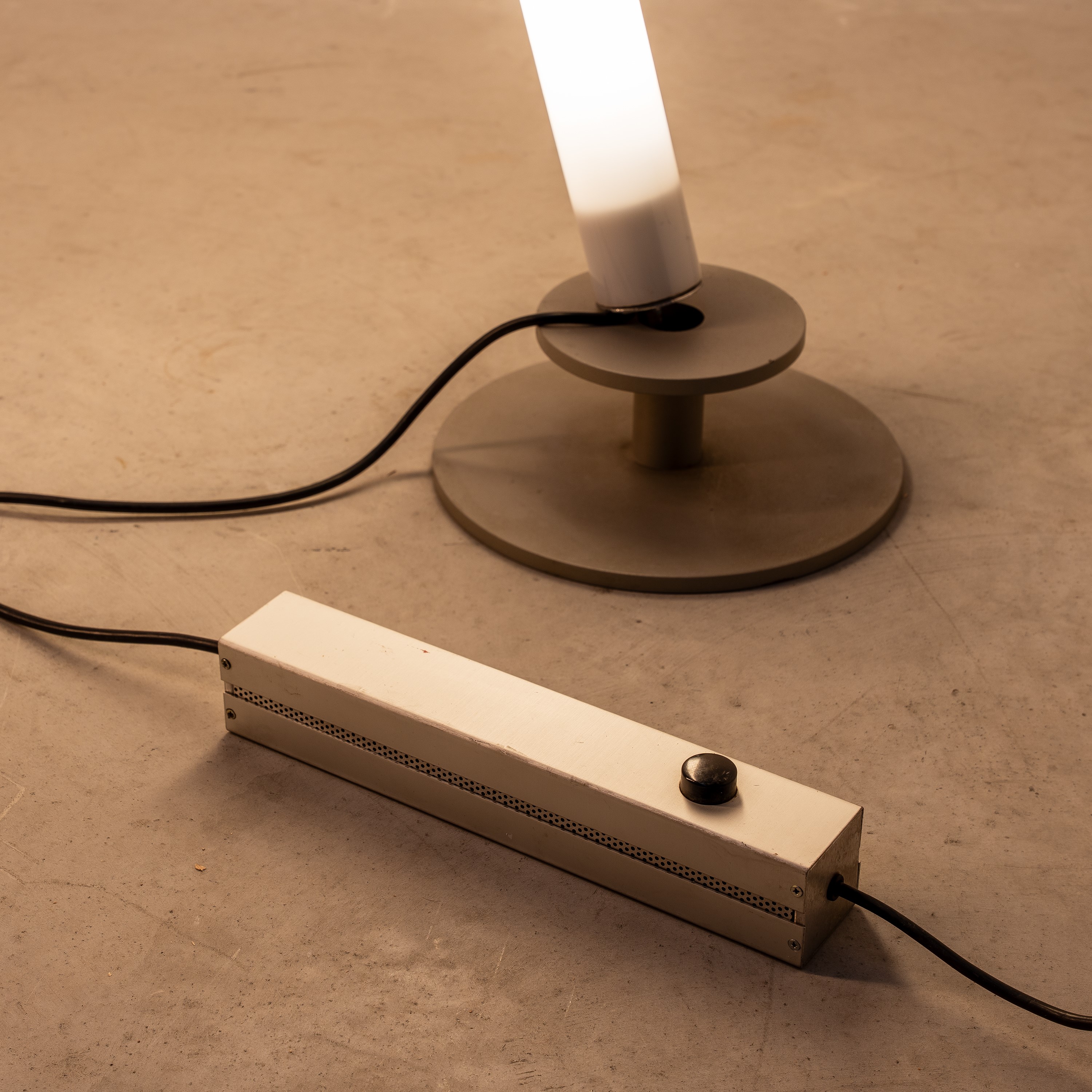 Christian Deuber - Coppia di piantane “Tube”