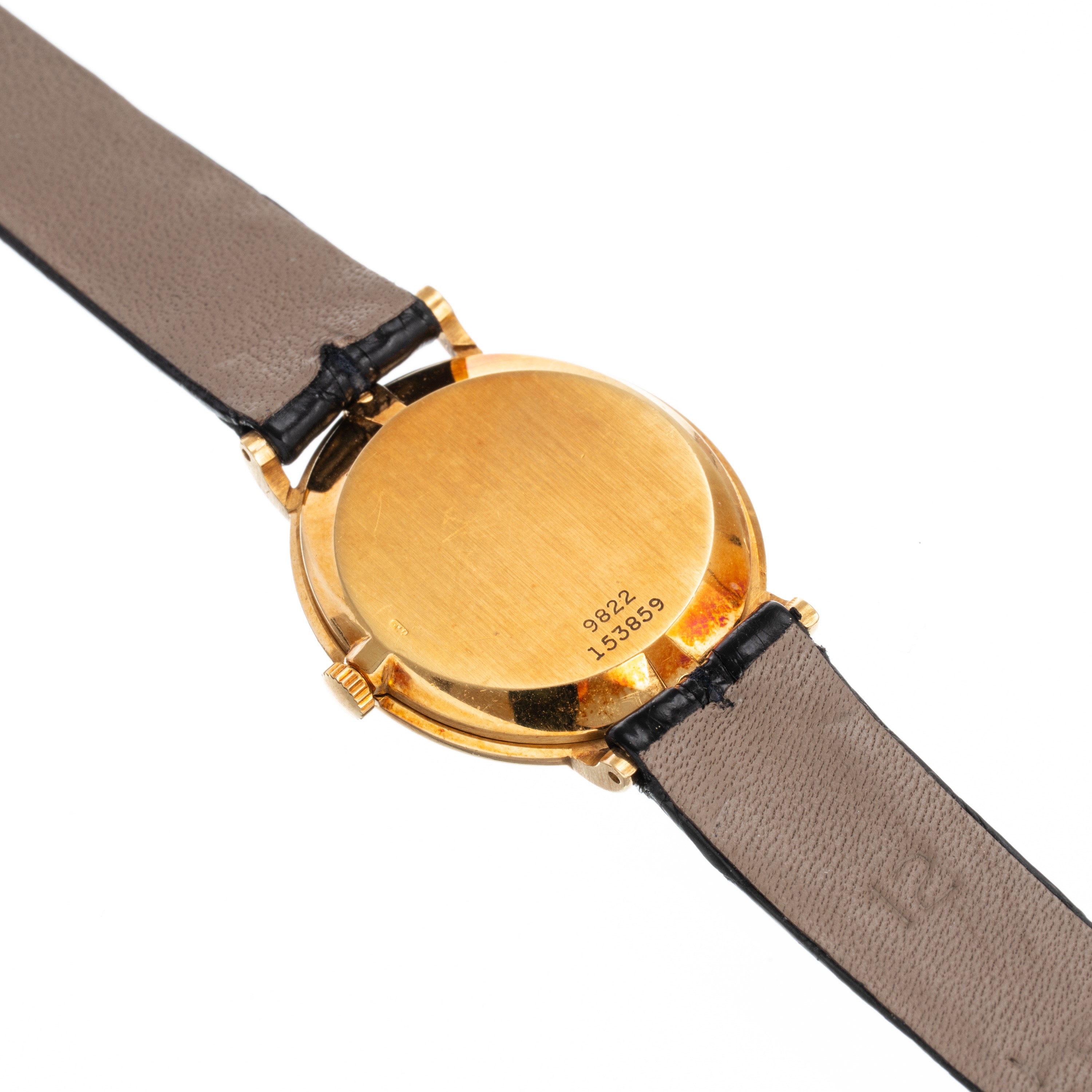 Piaget - Orologio da polso a carica manuale in oro giallo 18 kt con quadrante in onice e brillant...