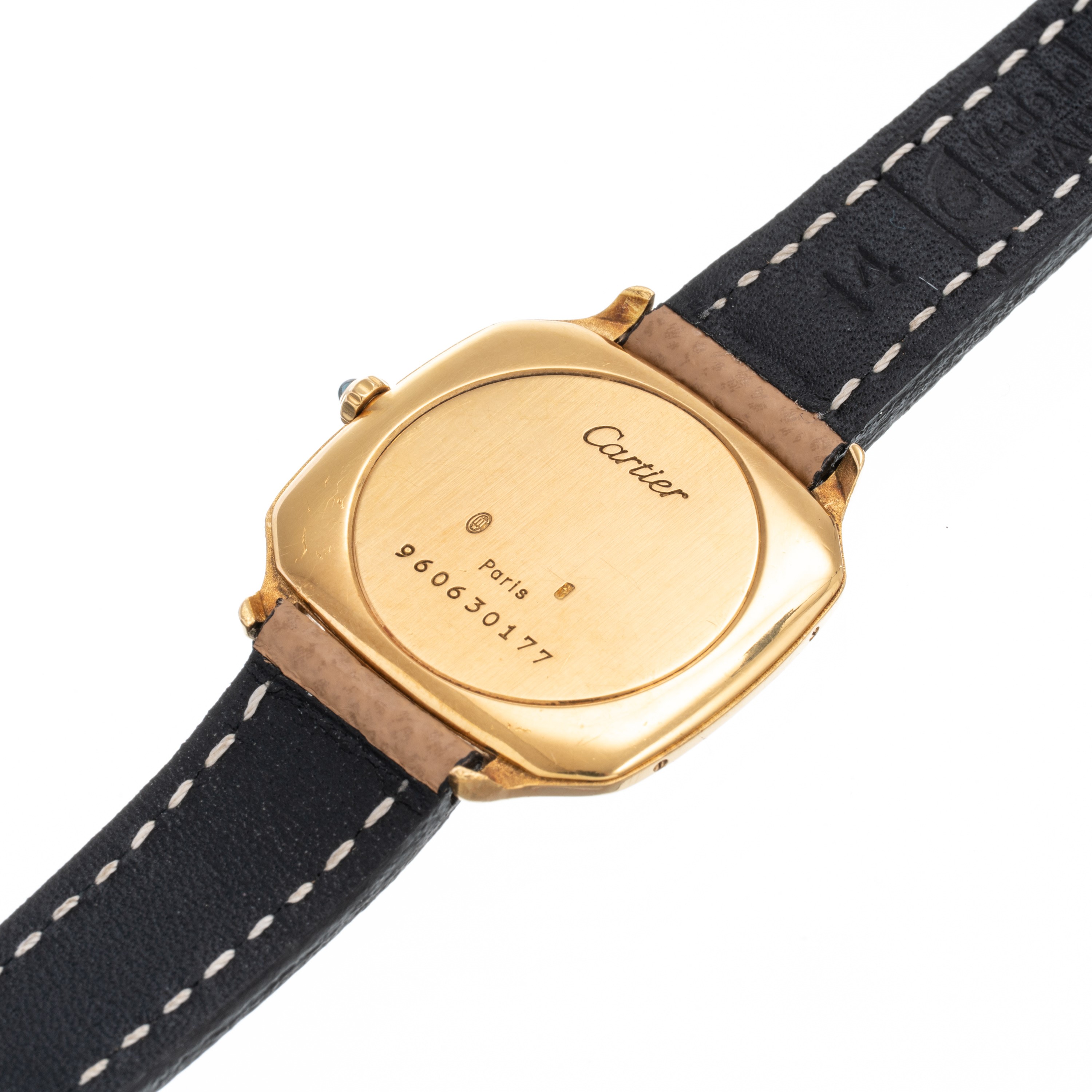Cartier - Santos Trianon, orologio da polso in oro 18 kt a carica manuale