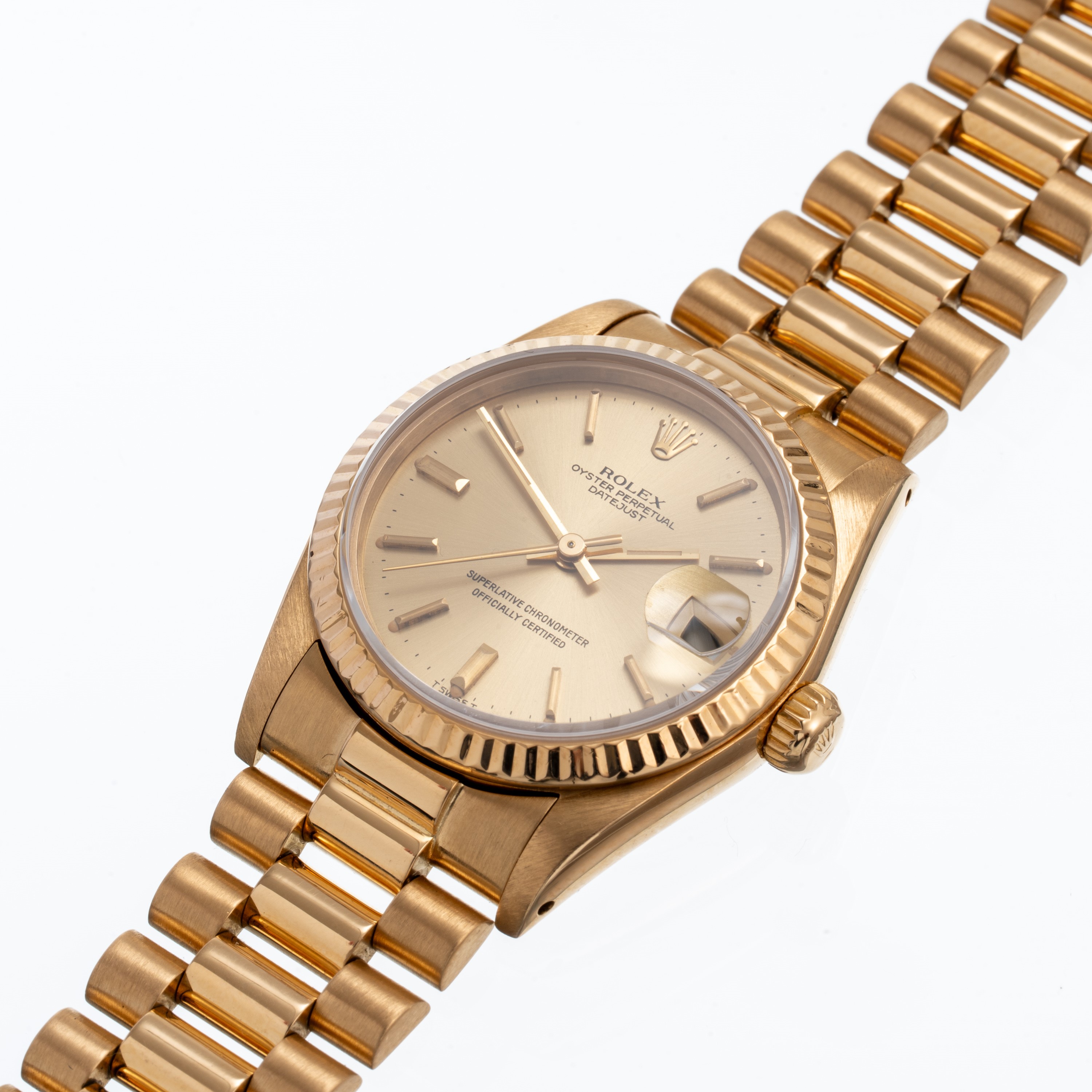 Rolex - Datejust 68278 (1983) — orologio solo tempo automatico in oro giallo 18 kt