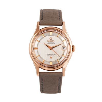 Constellation Calendar 14393/4, orologio solo tempo automatico in oro rosa 18 kt