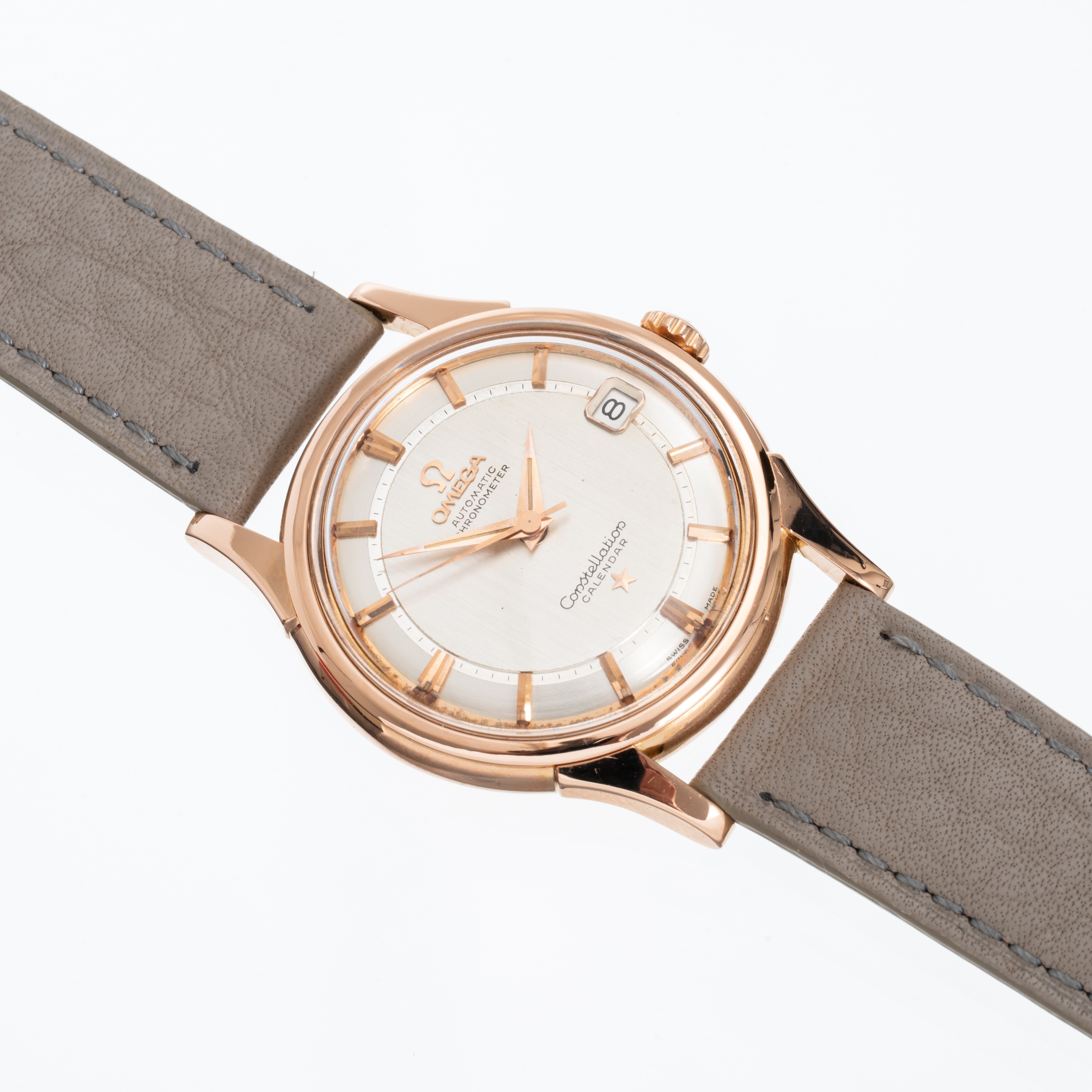 Omega - Constellation Calendar 14393/4, orologio solo tempo automatico in oro rosa 18 kt