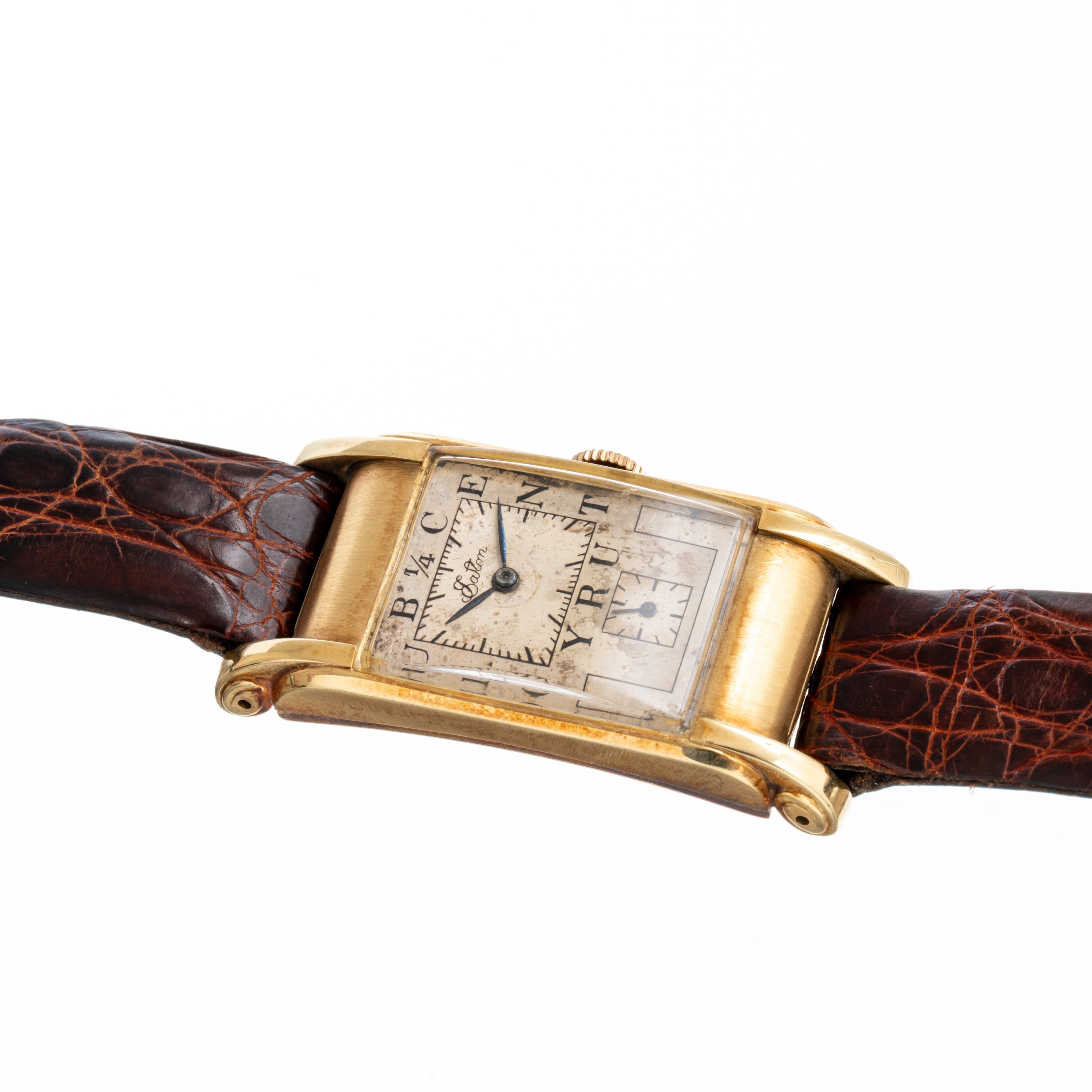 Rolex - Oyster 1/4 Century Club (Ref. 3937) — orologio solo tempo in oro giallo 14kt, carica manu...