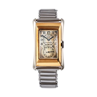 Prince 971, orologio da polso “solo tempo” in oro giallo e oro bianco 18 kt