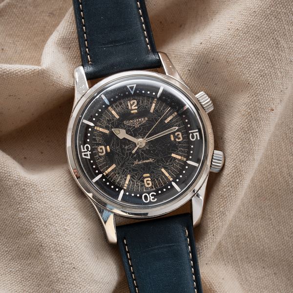 LONGINES - LONGINES - DIVER OROLOGIO SUBACQUEO IN ACCIAIO A CARICA AUTOMATICA CON GHIERA INTERNA BIDIREZIONALE