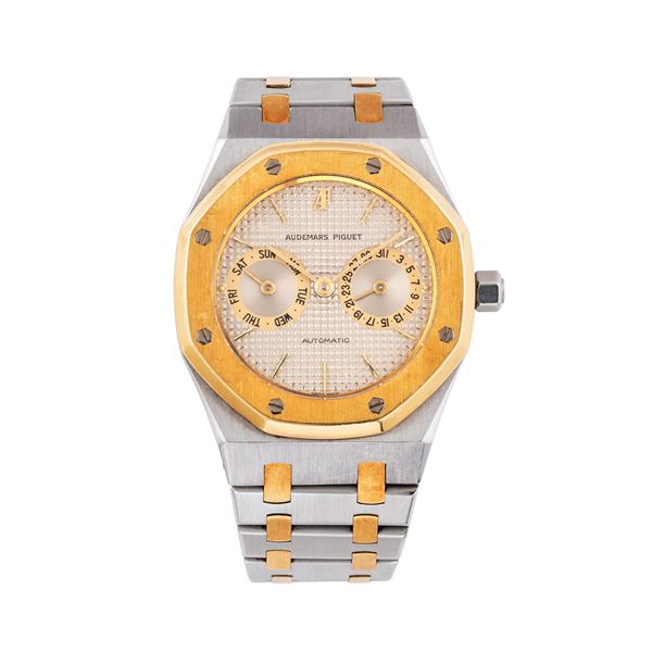 AUDEMARS PIGUET - AUDEMARS PIGUET - ROYAL OAK DAY DATE OROLOGIO A CARICA AUTOMATICA IN ACCIAIO E ORO 18KT DAY DATE