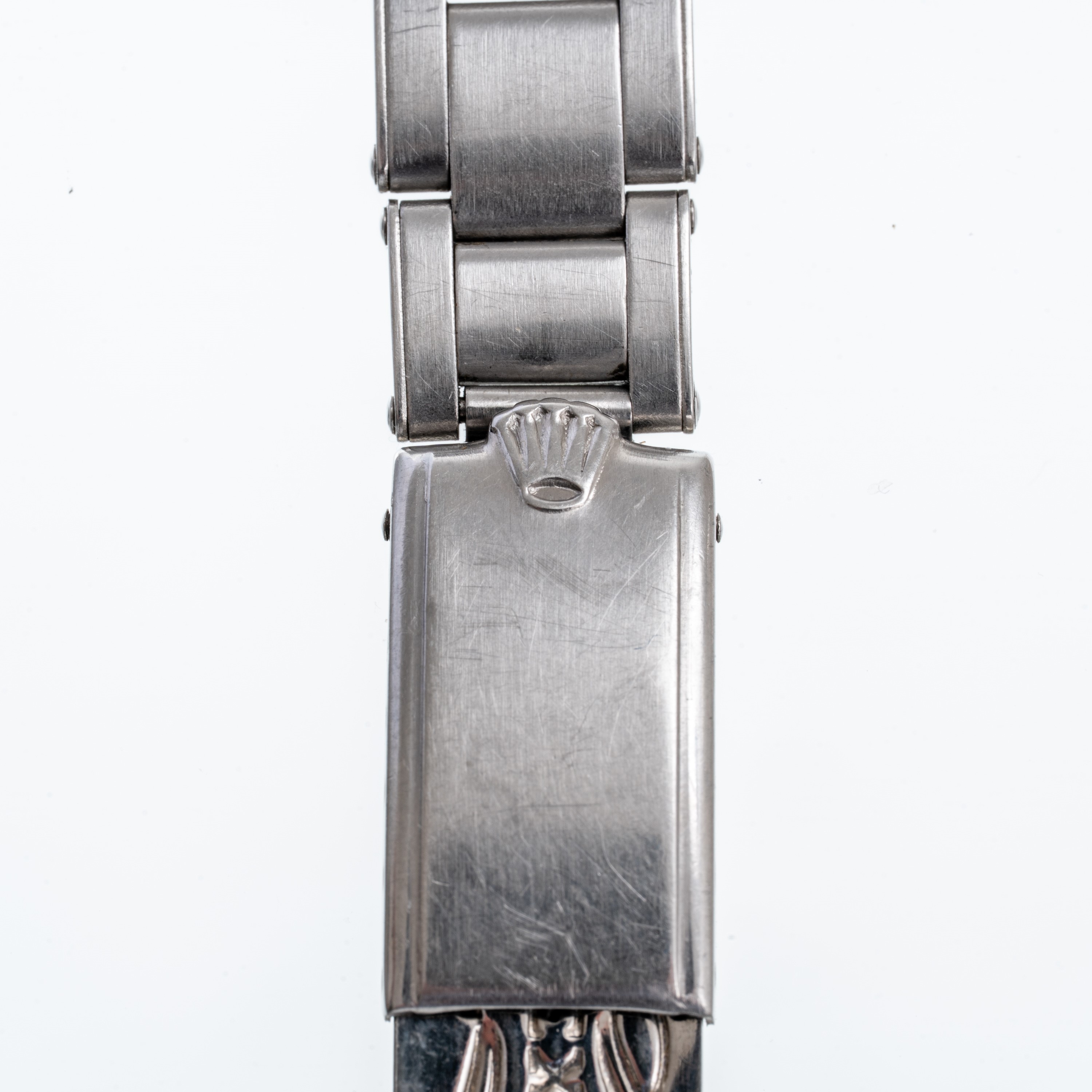 Rolex - Oyster Perpetual 6565 (1957) – orologio da polso in acciaio con quadrante crema “Serpico ...