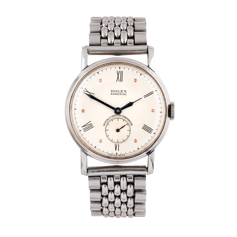 Rolex - Oyster Perpetual 4049, Solo tempo automatico in acciaio con piccoli secondi