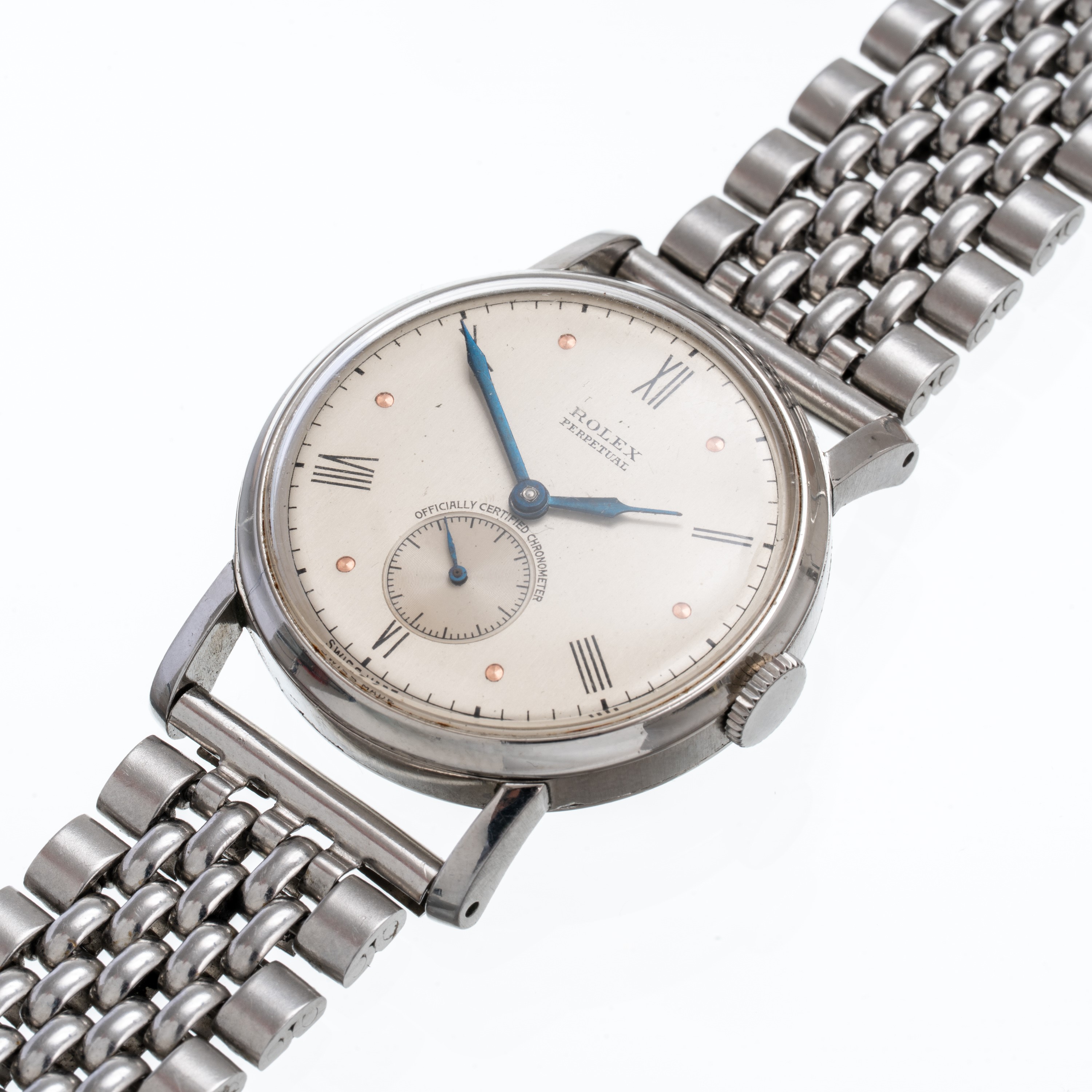 Rolex - Oyster Perpetual 4049, Solo tempo automatico in acciaio con piccoli secondi