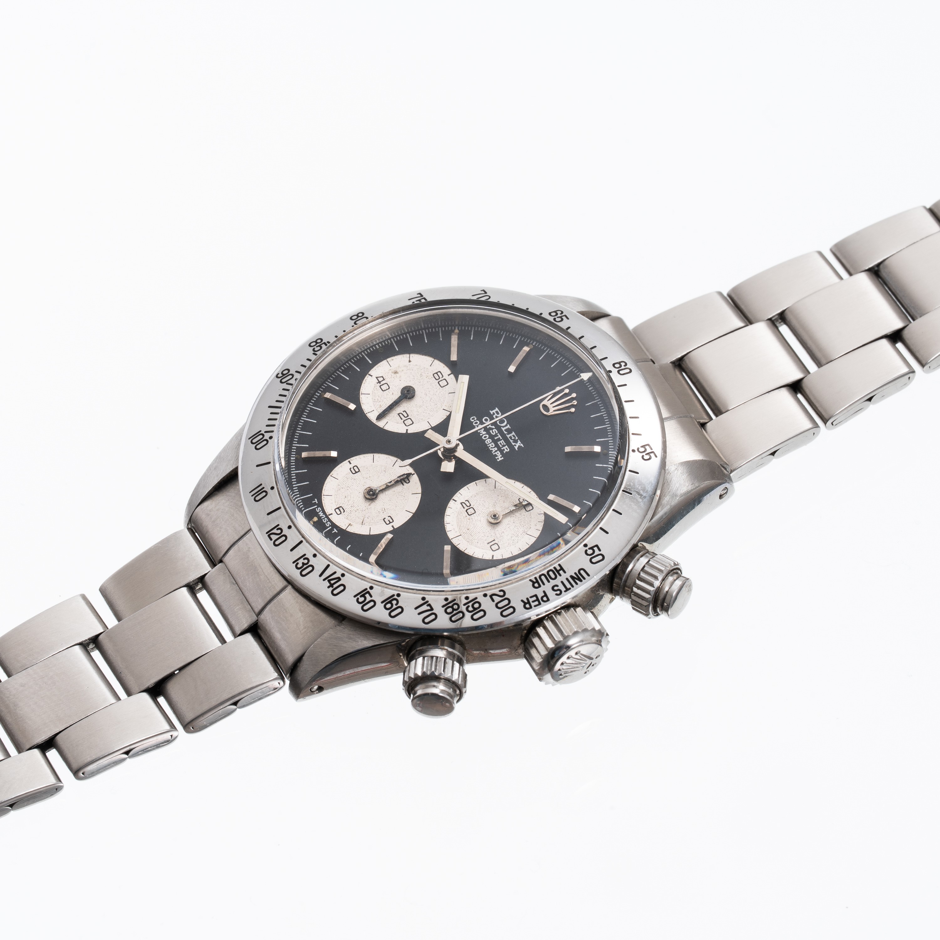 Rolex - Daytona 6265 cronografo a carica manuale in acciaio con quadrante nero (cal. 727)