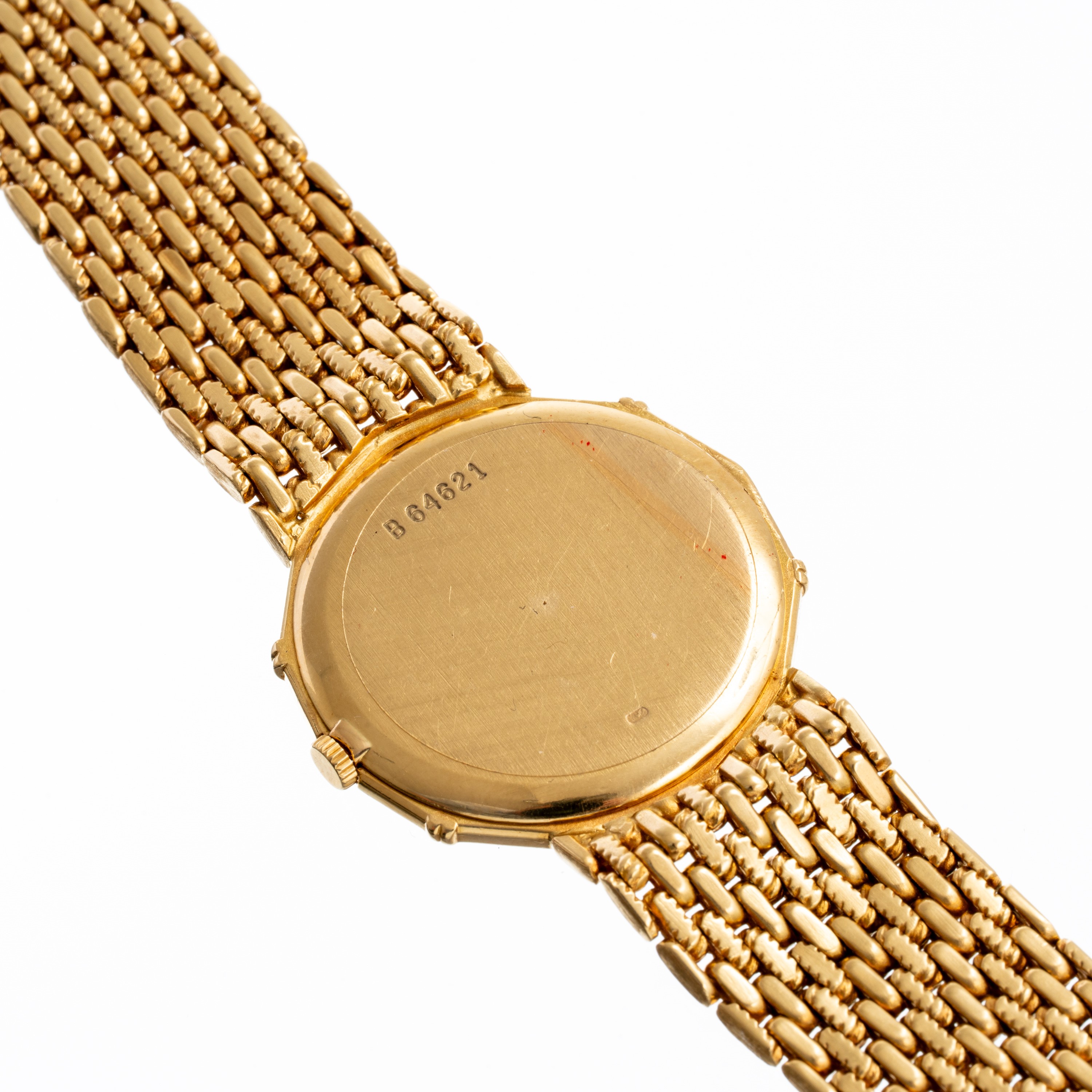 Audemars Piguet - Orologio solo tempo a carica manuale in oro giallo 18 kt con bracciale integrat...