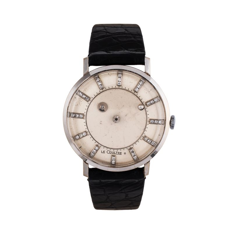Le Coultre - Mystery, orologio da polso a carica manuale in oro bianco 14 kt
