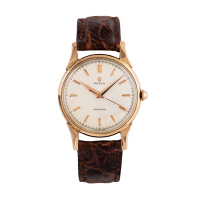 Precision 4411, orologio da polso in oro rosa 18 kt con carica manuale