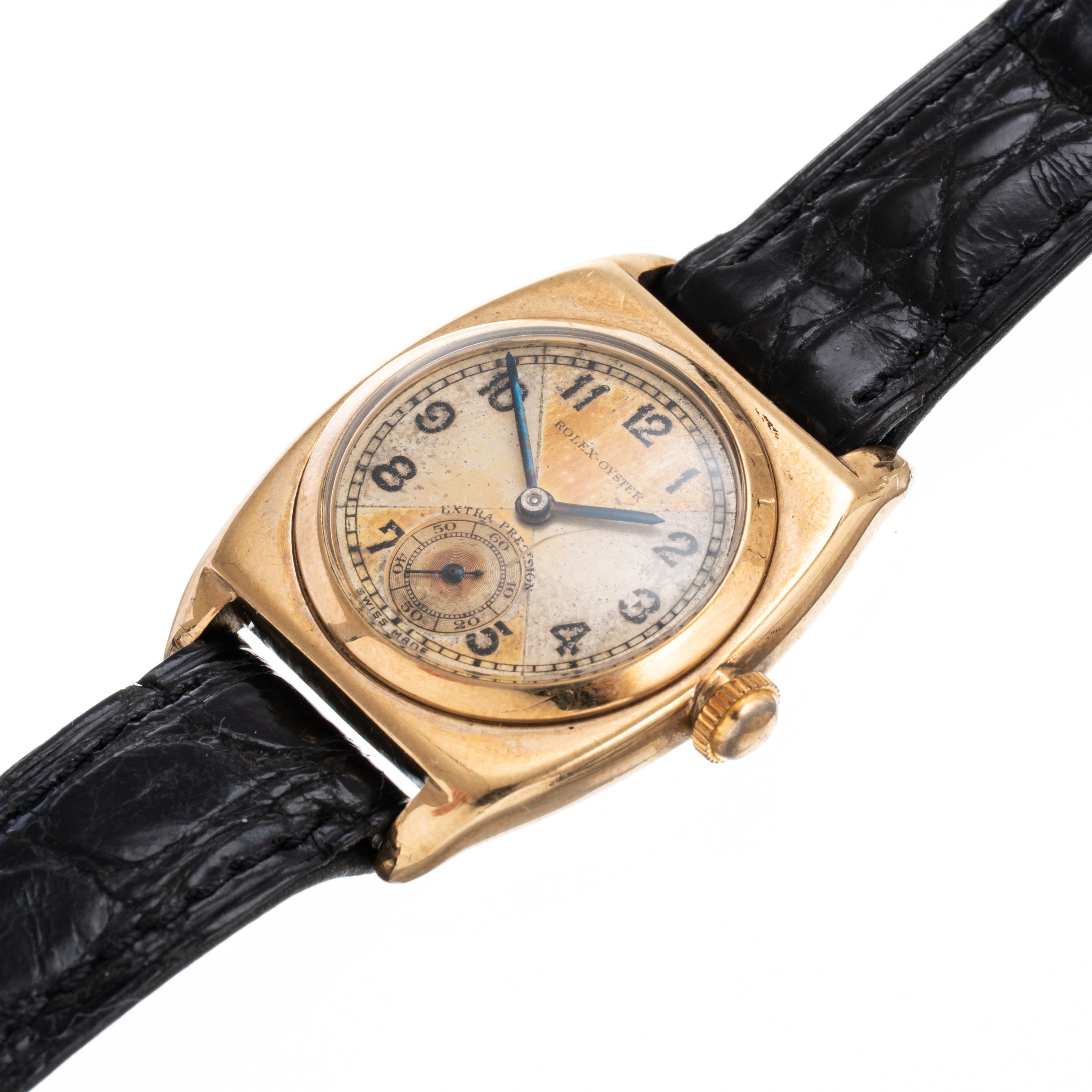 Rolex - Oyster Extra Precision, orologio da polso in oro giallo 9kt a carica manuale