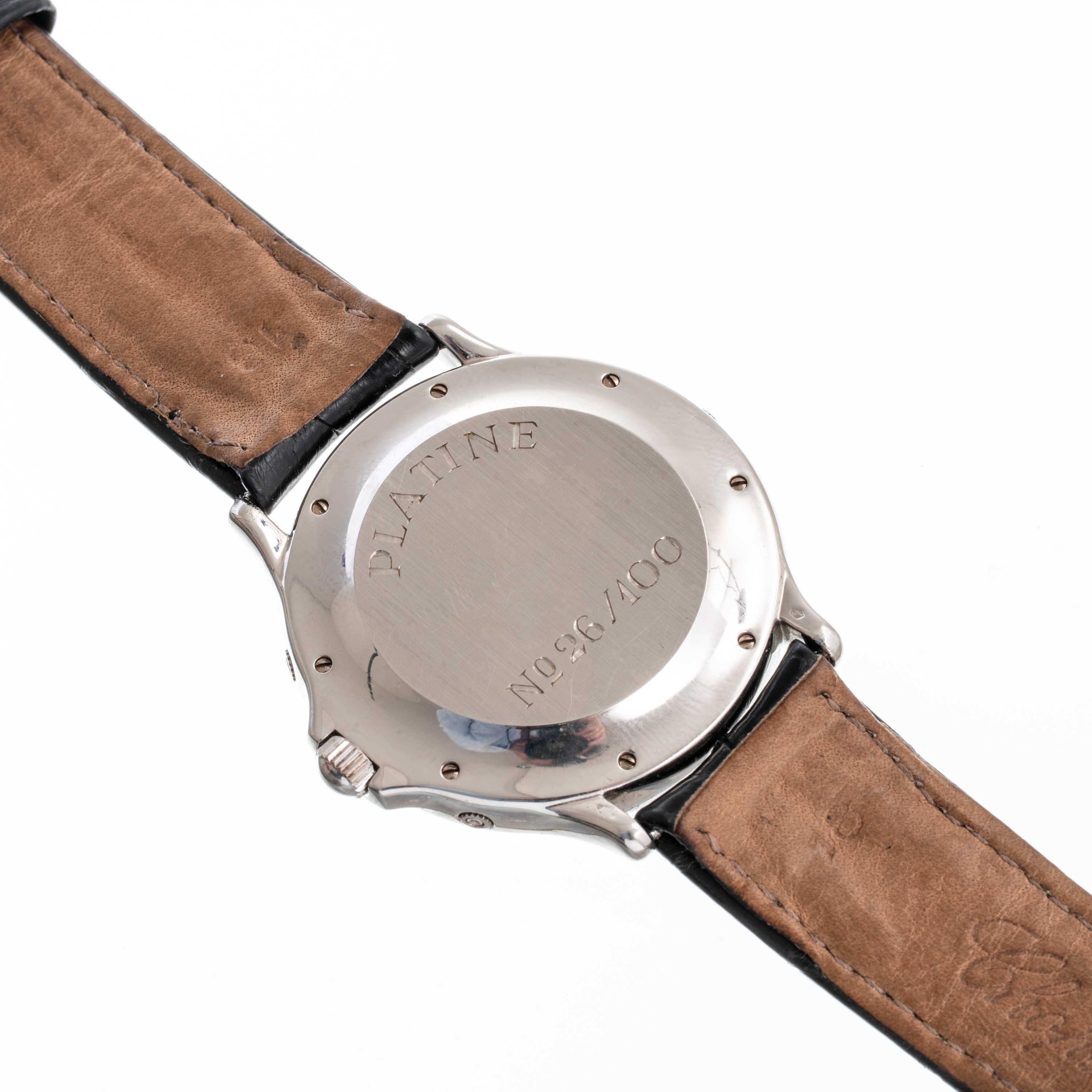 Chopard - Luna d’Oro 338296 — calendario perpetuo in platino con fasi lunari e datario retrogrado