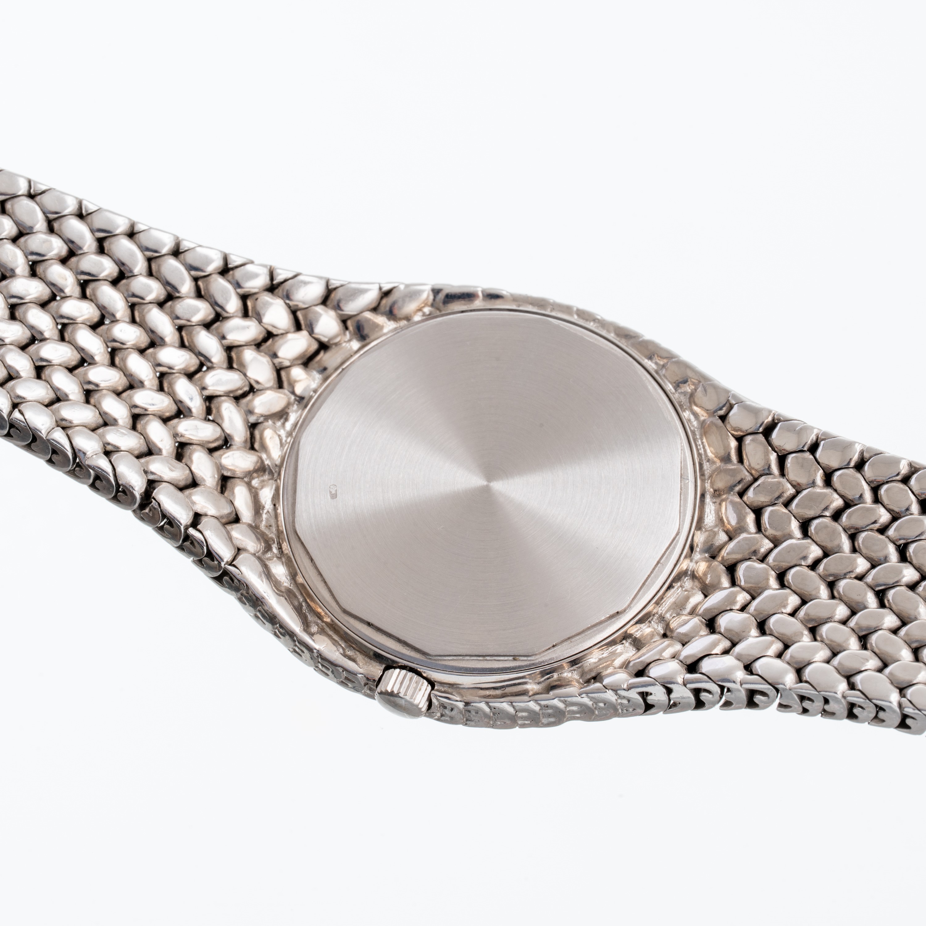 Audemars Piguet - Cobra 5403 “Solo tempo” in oro bianco 18 kt con quadrante blu