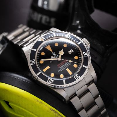 Sea-Dweller ref. 1665, 1978 — orologio subacqueo automatico in acciaio con quadrante nero “doppia...