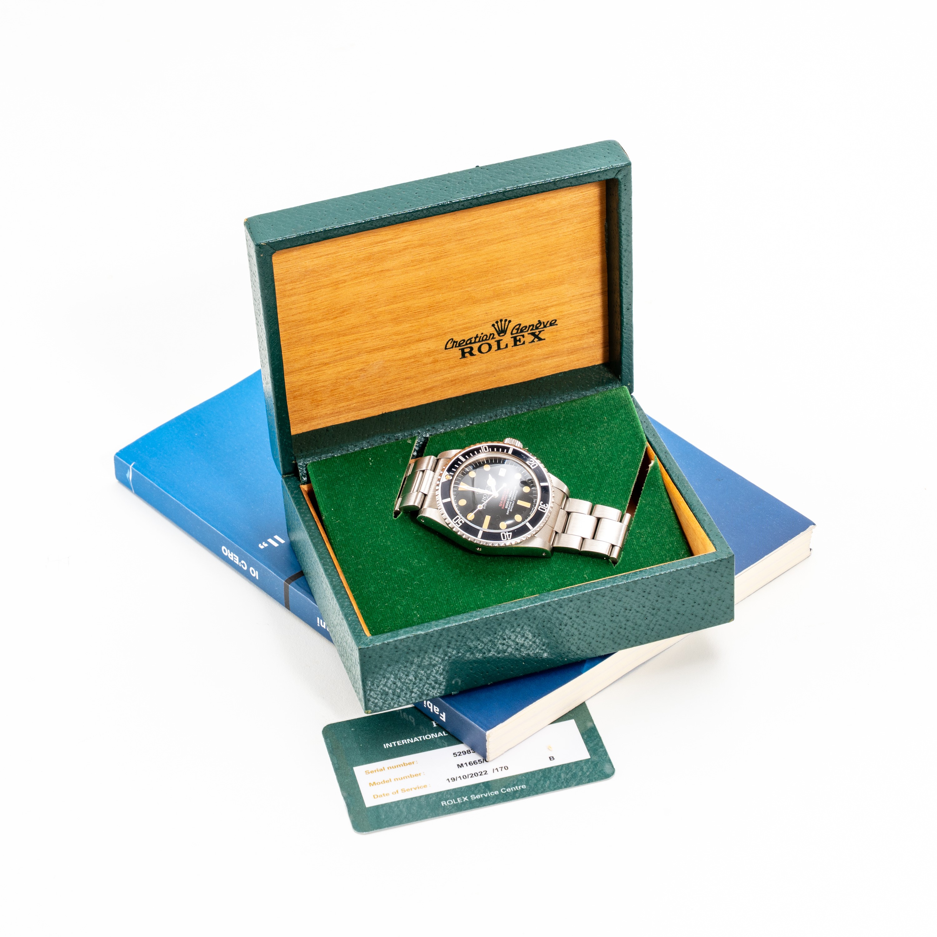Rolex - Sea-Dweller ref. 1665, 1978 — orologio subacqueo automatico in acciaio con quadrante nero...