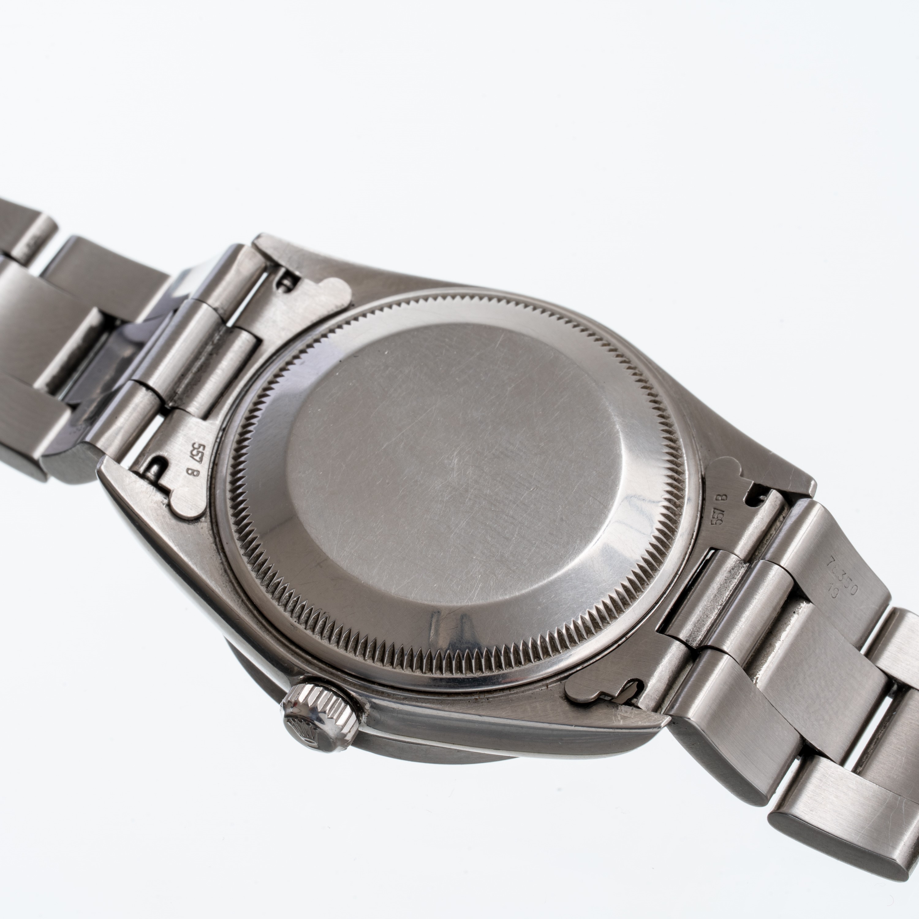 Rolex - Oyster Perpetual Date 15210, cal. 3135, acciaio e quadrante blu