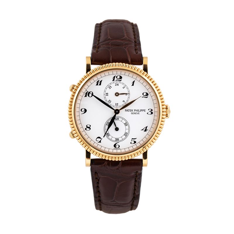 Patek Philippe - Travel Time 5034 orologio solo tempo con doppio fuso orario