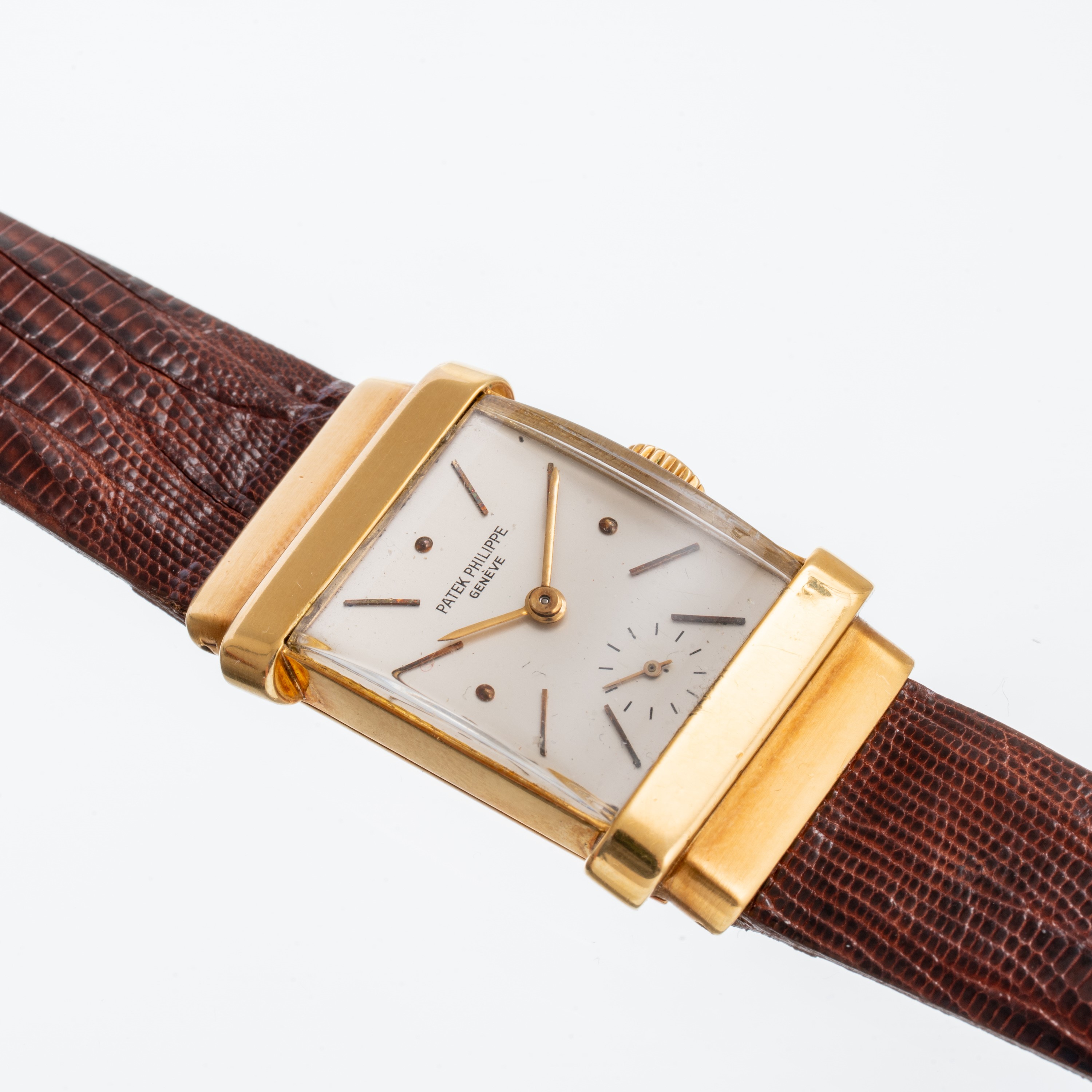 Patek Philippe - Cinesino 1450 — orologio solo tempo in oro giallo 18 kt a carica manuale con pic...