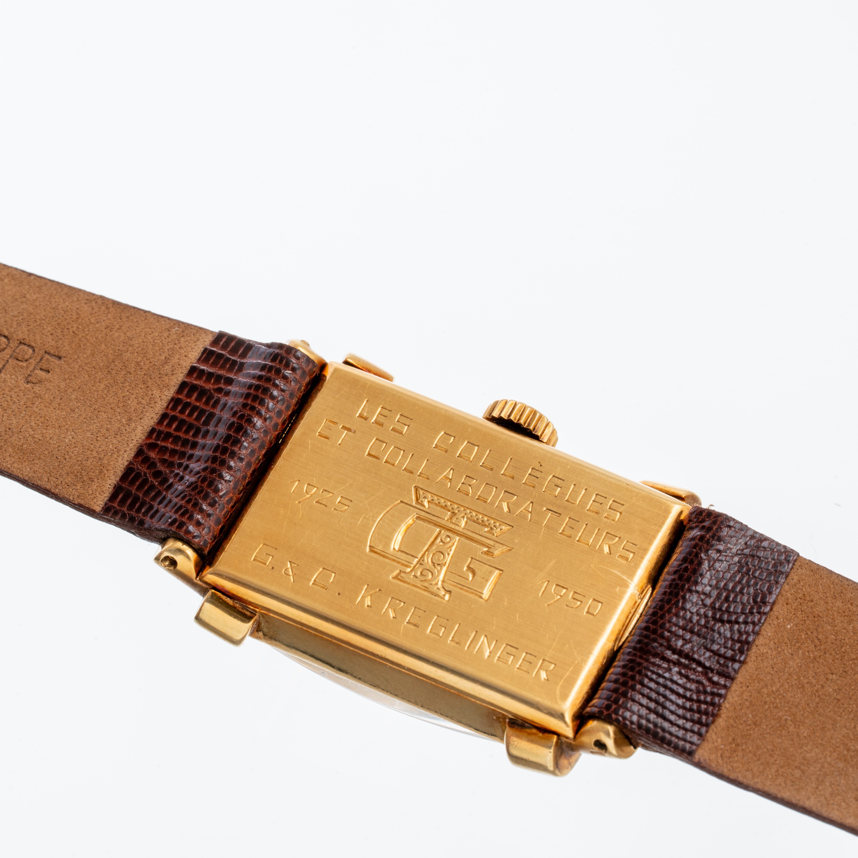 Patek Philippe - Cinesino 1450 — orologio solo tempo in oro giallo 18 kt a carica manuale con pic...