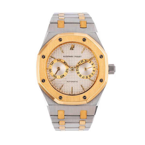 AUDEMARS PIGUET - AUDEMARS PIGUET - ROYAL OAK DAY DATE OROLOGIO A CARICA AUTOMATICA IN ACCIAIO E ORO 18KT DAY DATE