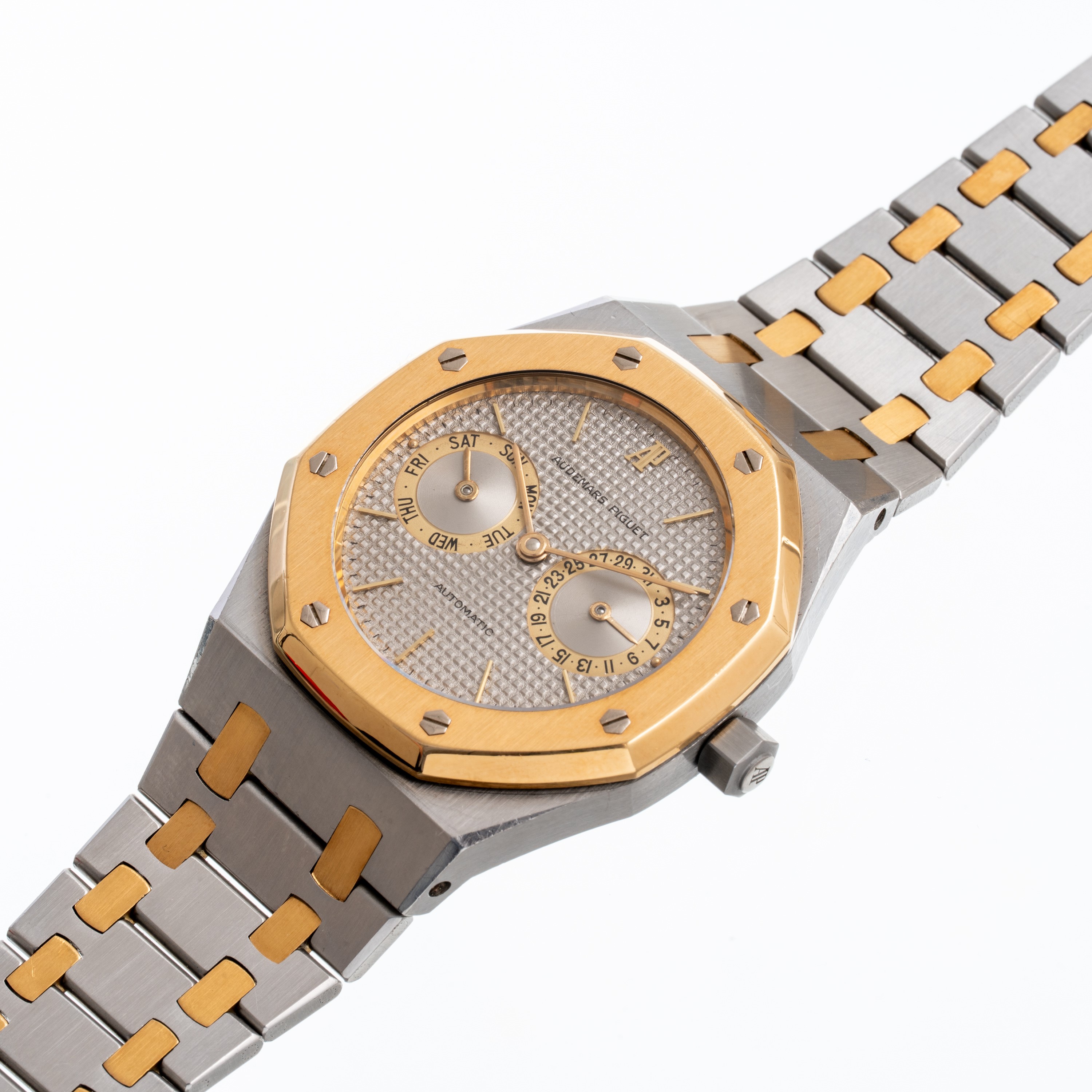 Audemars Piguet - Royal Oak Day Date 25572SA, orologio automatico in acciaio e oro 18 kt