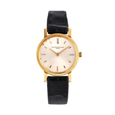 Lady Calatrava 6439, orologio da polso solo tempo a carica manuale in oro giallo 18 kt