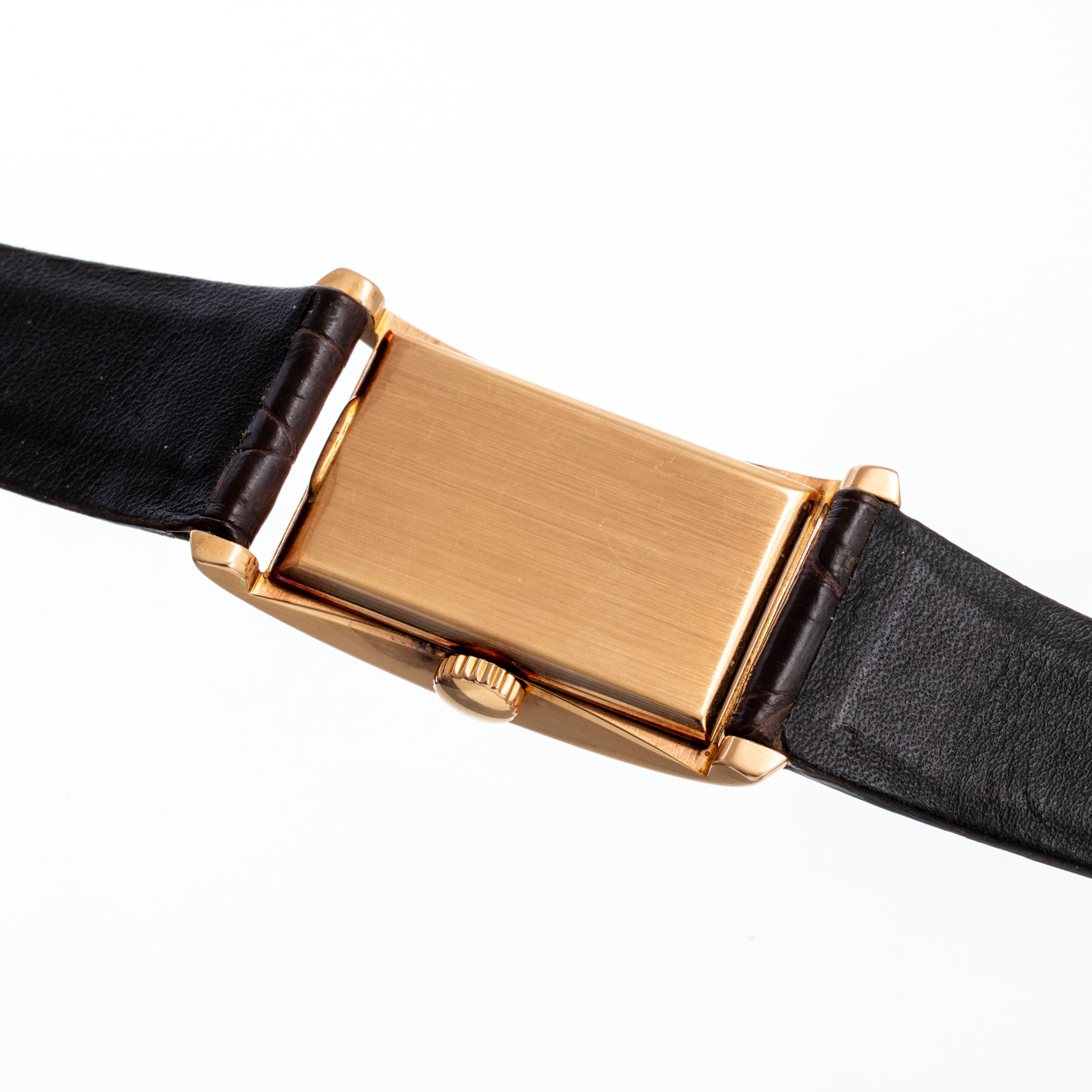 Patek Philippe - Orologio solo tempo Hour Glass ref. 1593 (oro rosa 18kt) a carica manuale, 1948