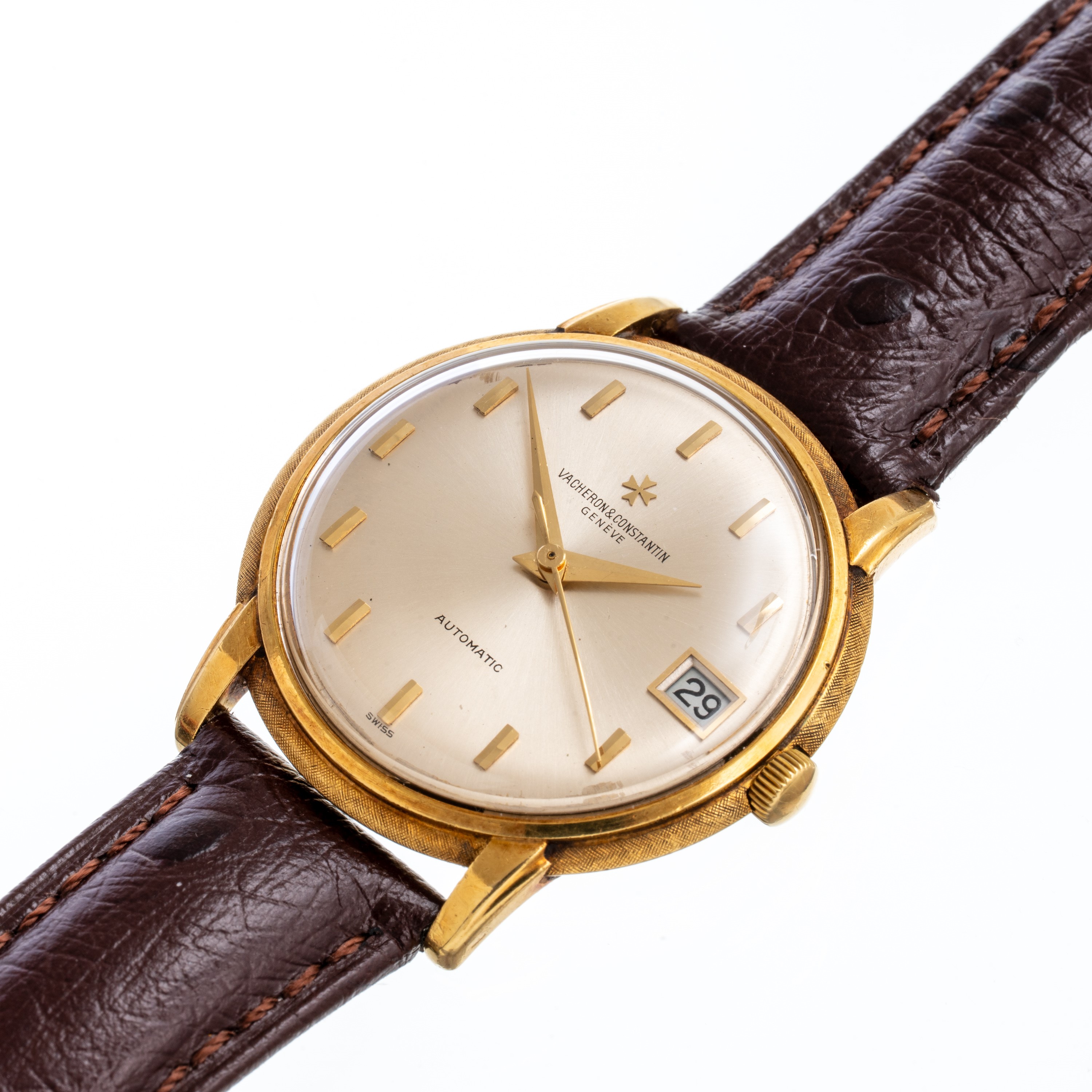 Vacheron Constantin - Orologio da polso solo tempo in oro giallo 18 kt con carica automatica e da...