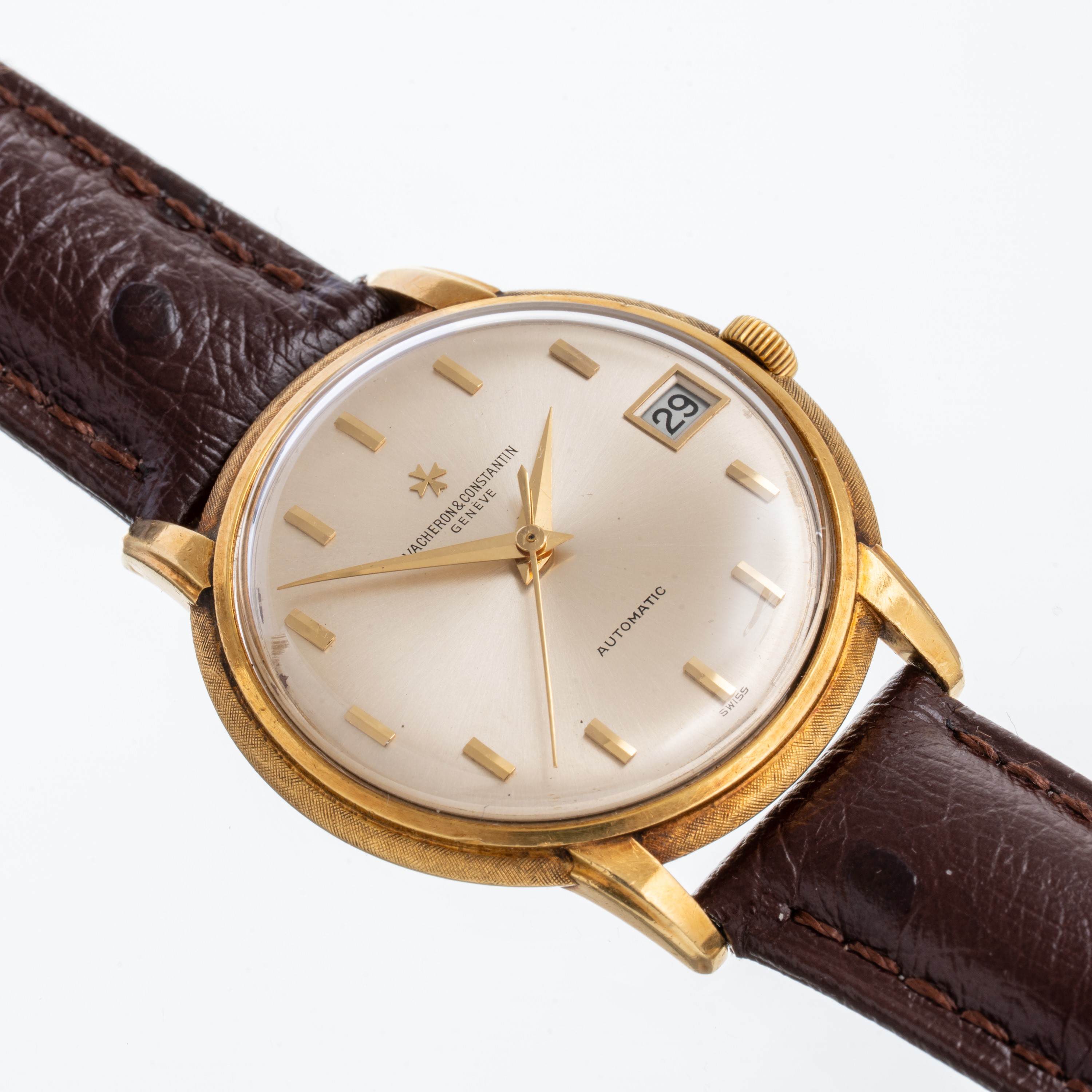 Vacheron Constantin - Orologio da polso solo tempo in oro giallo 18 kt con carica automatica e da...
