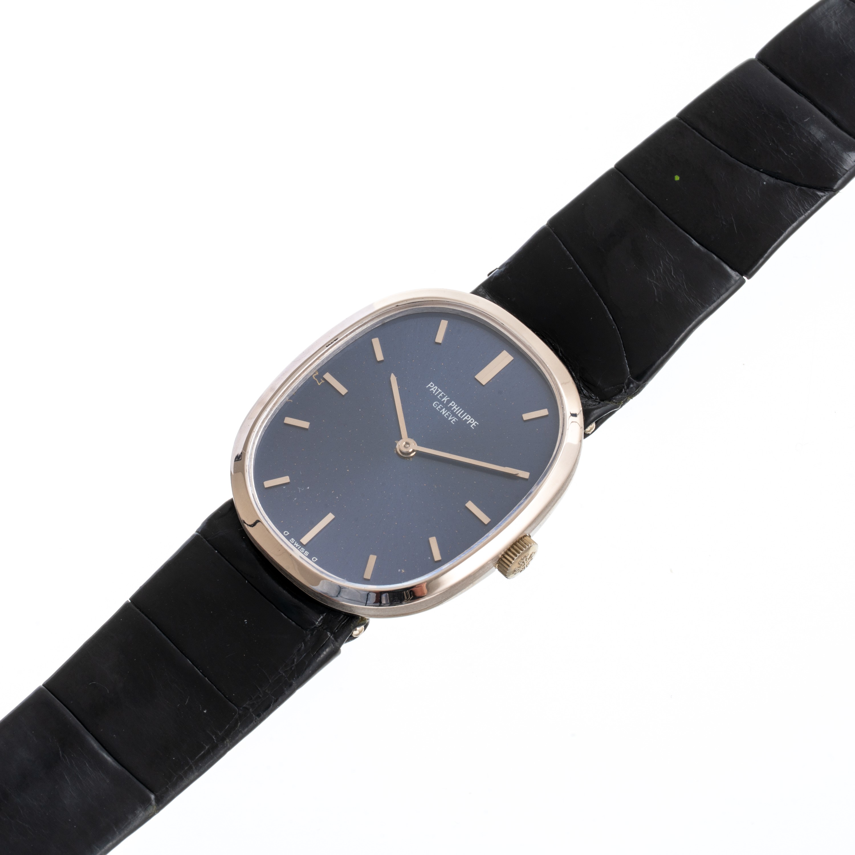 Patek Philippe - Ellipse 3548 — Orologio solo tempo a carica manuale in oro bianco 18 kt con quad...
