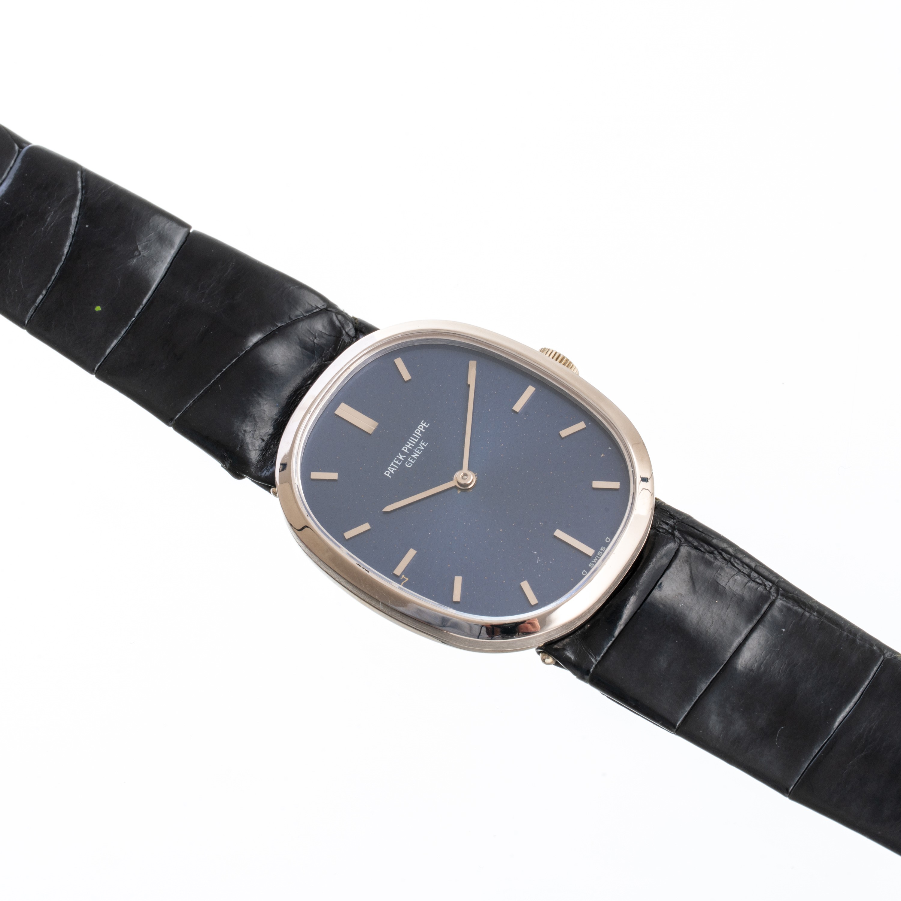 Patek Philippe - Ellipse 3548 — Orologio solo tempo a carica manuale in oro bianco 18 kt con quad...