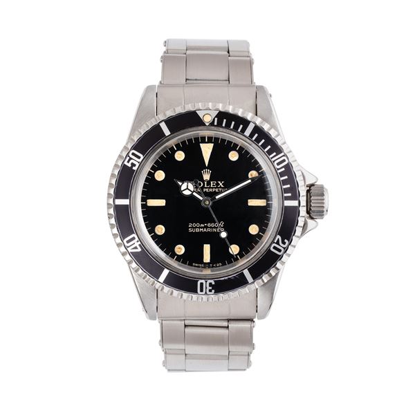 ROLEX - ROLEX - SUBMARINER OROLOGIO SUBACQUEO AUTOMATICO IN ACCIAIO CON QUADRANTE GILT.