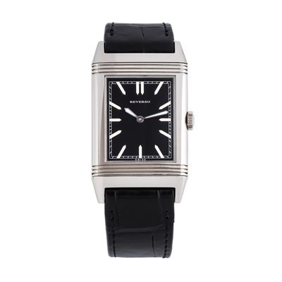 Jaeger LeCoultre, Grande Reverso (Reverso Tribute to 1931), 277.8.62, orologio da polso in acciai...