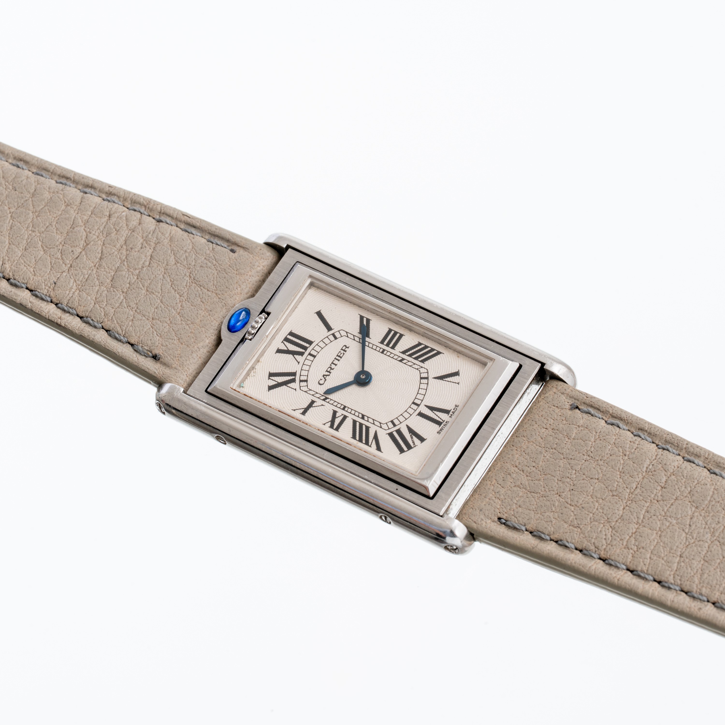 Cartier - Basculante Mécanique 2390, orologio solo tempo a carica manuale