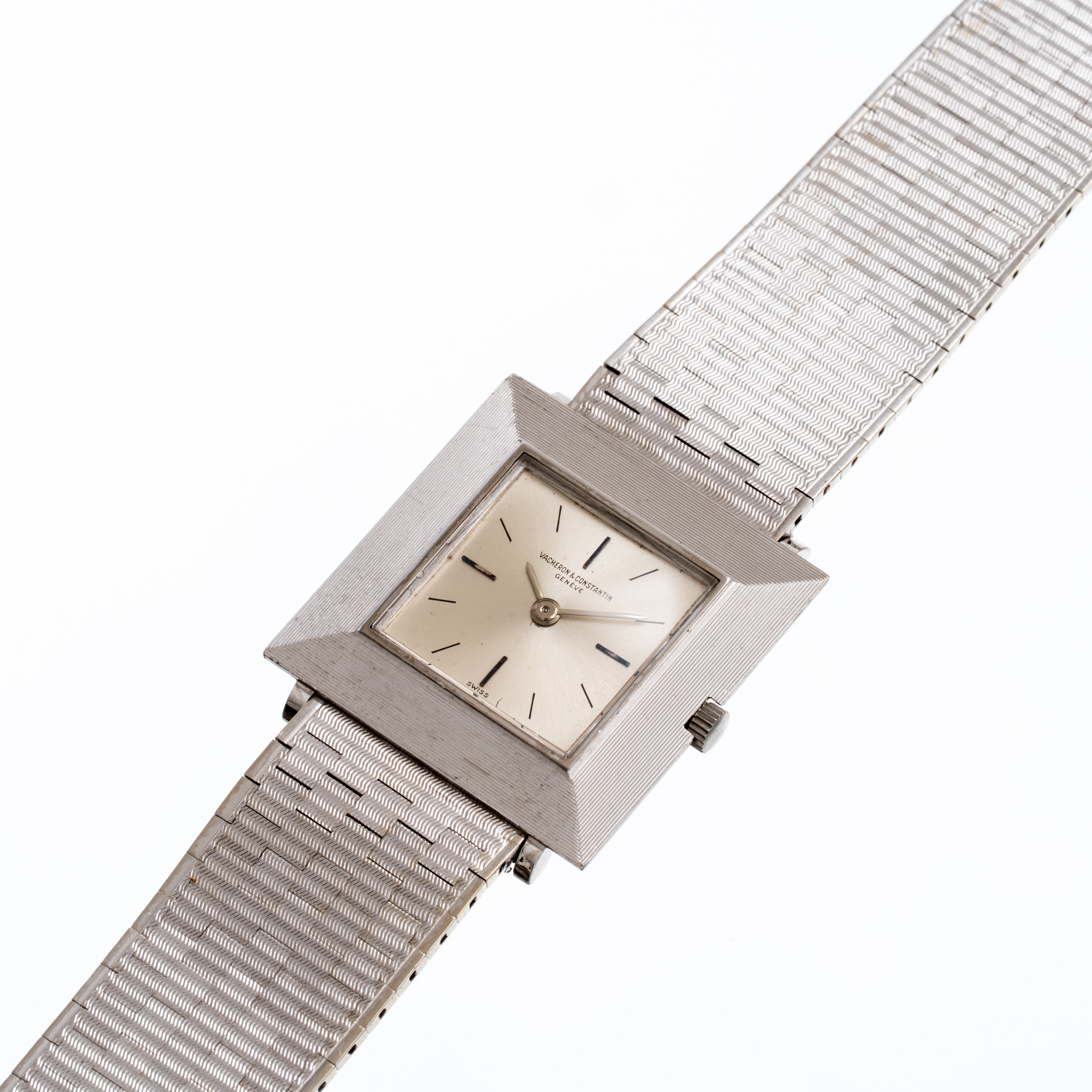 Vacheron Constantin - Ultrapiatto 6596, orologio solo tempo in oro bianco 18kt con carica manuale