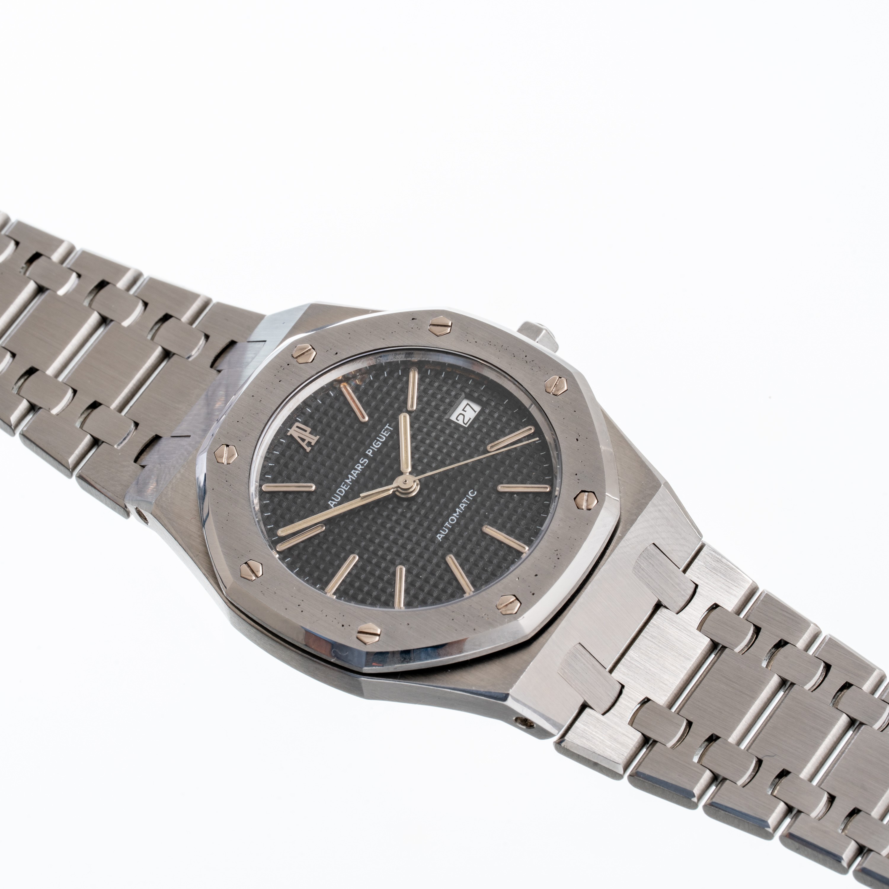 Audemars Piguet - Royal Oak 14486ST, orologio solo tempo automatico in acciaio con quadrante nero
