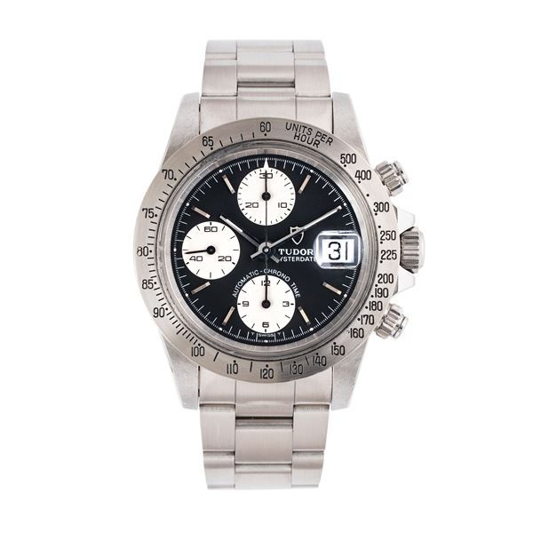 TUDOR - TUDOR - BIG BLOCK CRONOGRAFO A CARICA AUTOMATICA IN ACCIAIO CON QUADRANTE GRIGIO E DATARIO AD ORE TRE