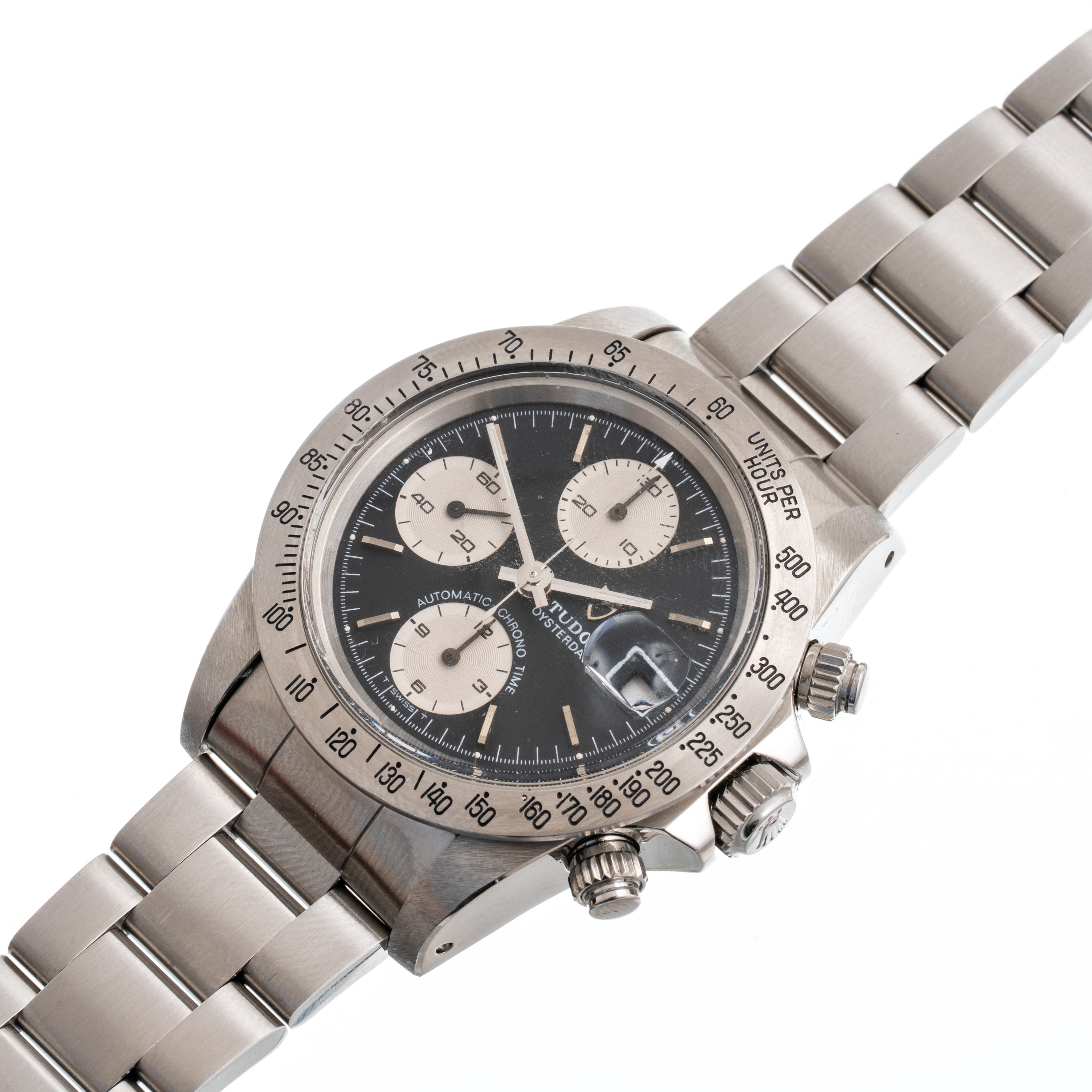 Tudor - Big Block 79180 Cronografo automatico in acciaio con quadrante grigio