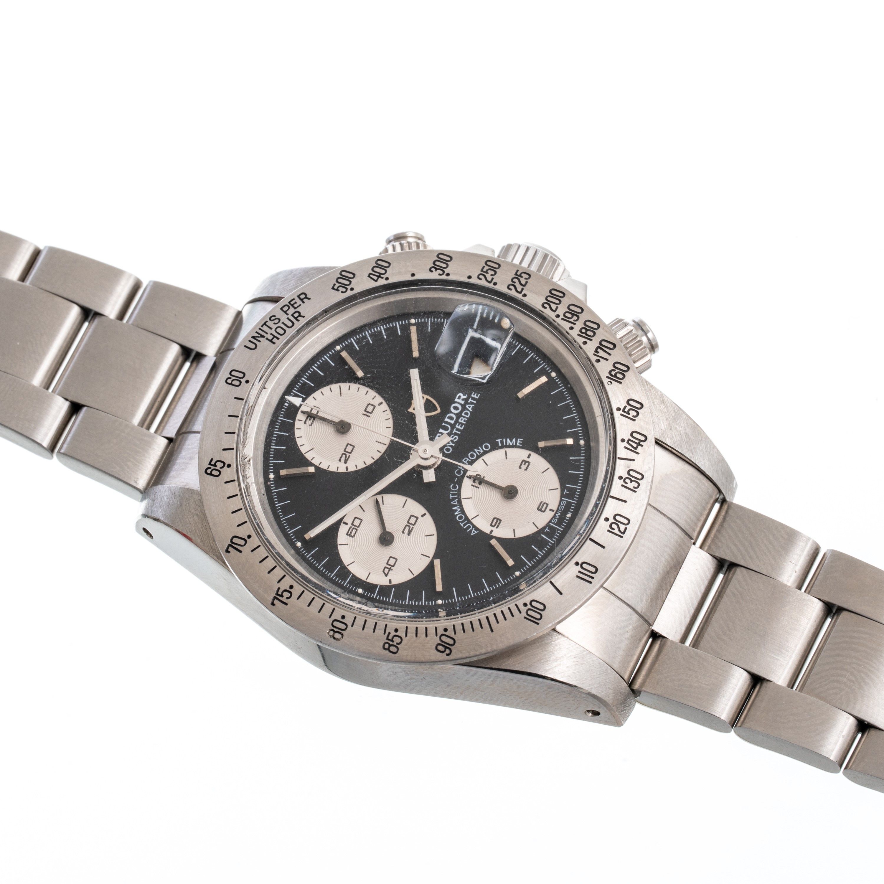Tudor - Big Block 79180 Cronografo automatico in acciaio con quadrante grigio