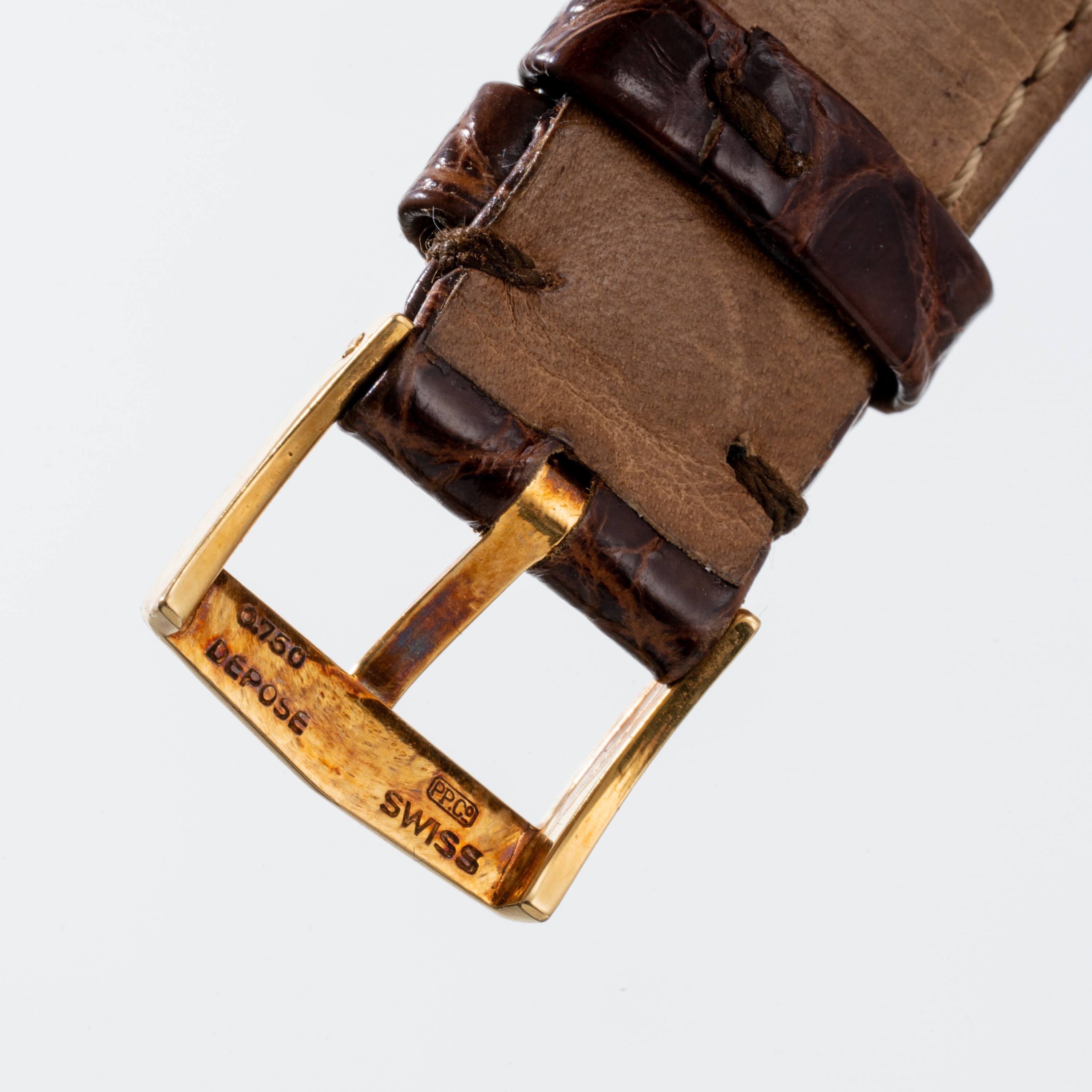 Patek Philippe - Cioccolatone ref. 3406, orologio solo tempo in oro giallo 18 kt con quadrante ar...