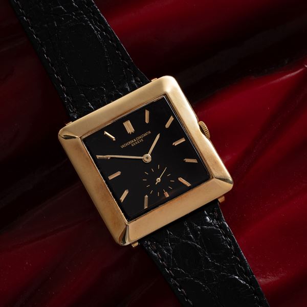 VACHERON CONSTANTIN - CIOCCOLATONE OROLOGIO SOLO TEMPO A CARICA MANUALE IN ORO GIALLO 18KT CON QUADRANTE  [..]