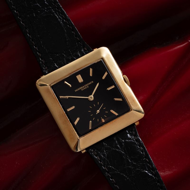 Vacheron Constantin - Cioccolatone, orologio da polso solo tempo in oro giallo 18 kt a carica man...