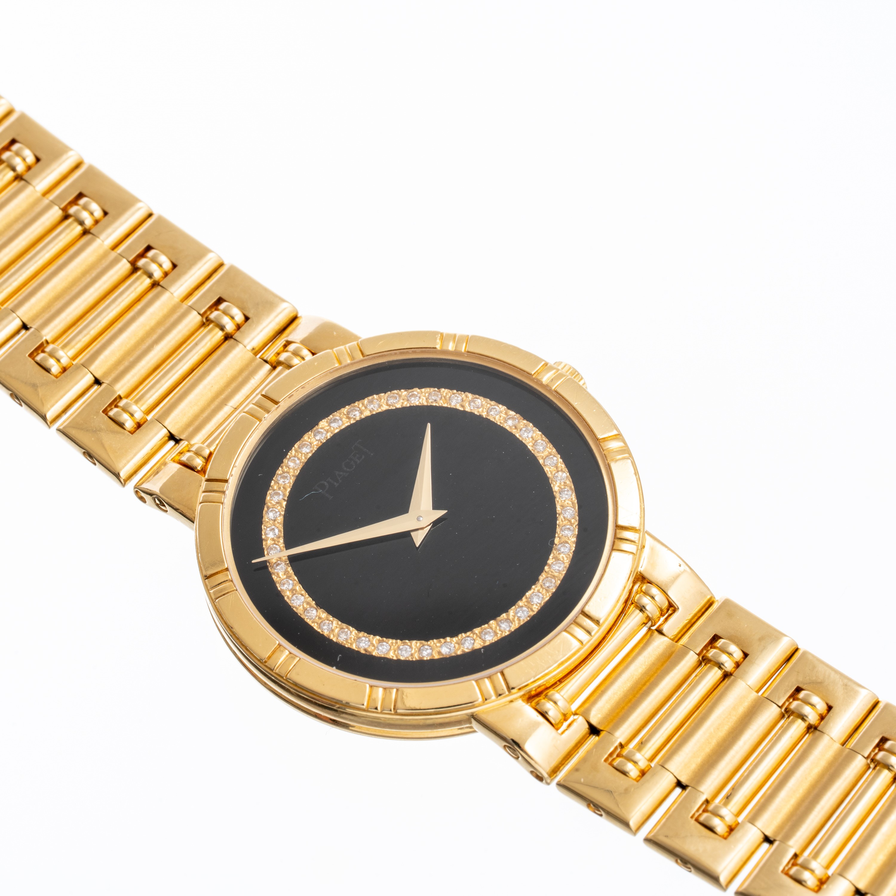 Piaget - Dancer 84023 K081 – Orologio solo tempo al quarzo in oro giallo 18 kt con quadrante in o...